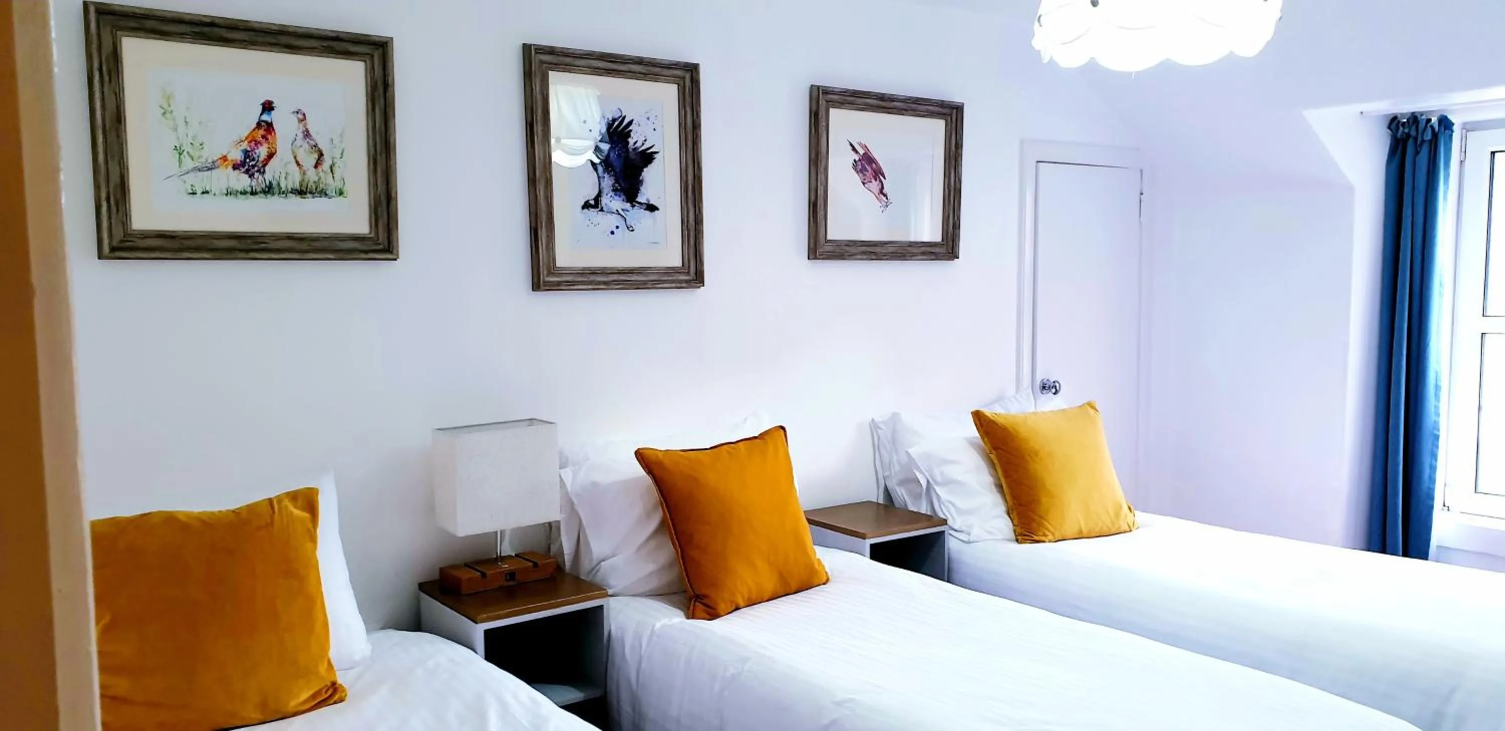 Bed in The Osprey Hotel