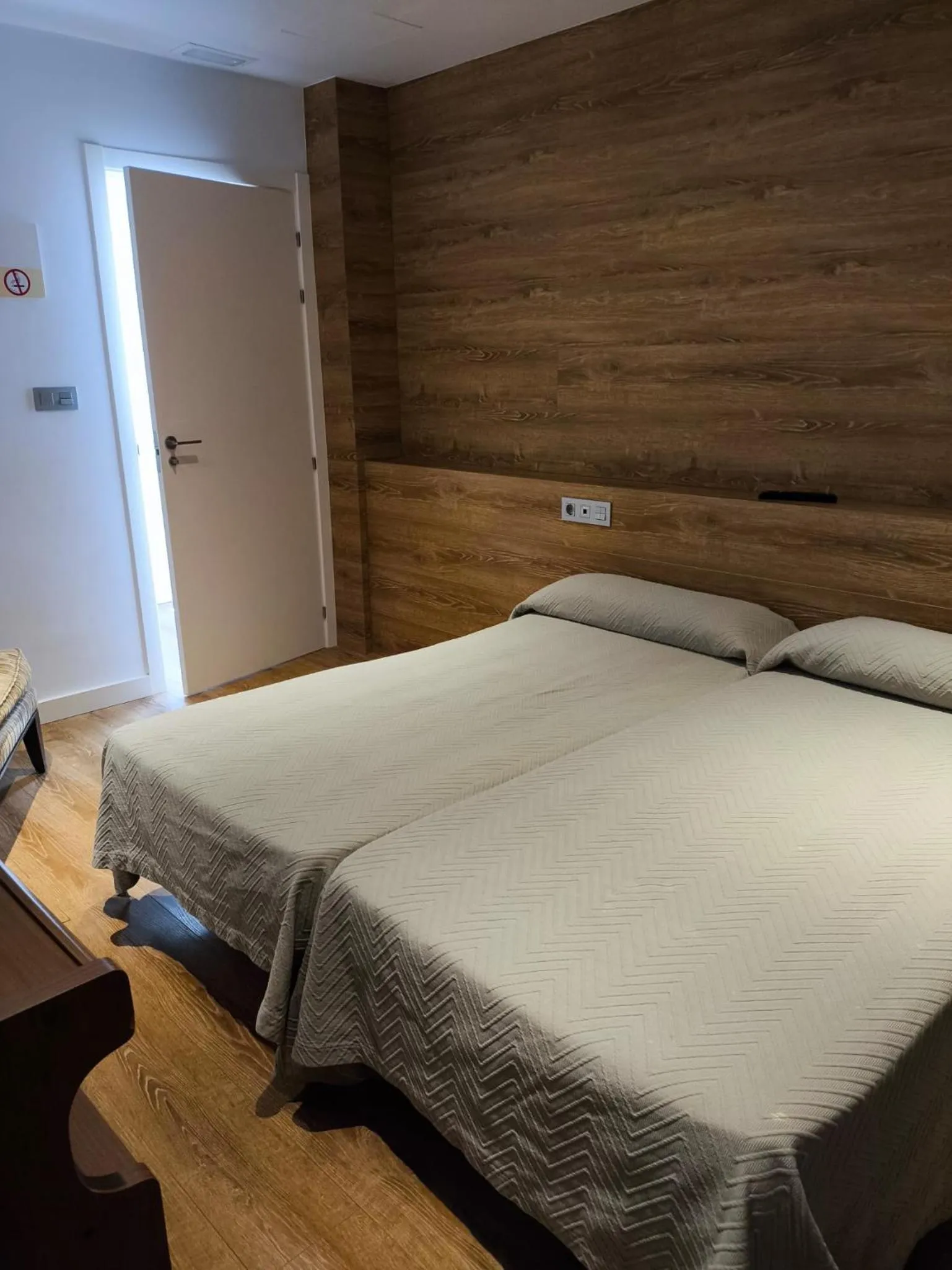 Bed in HOTEL ALCAZAR