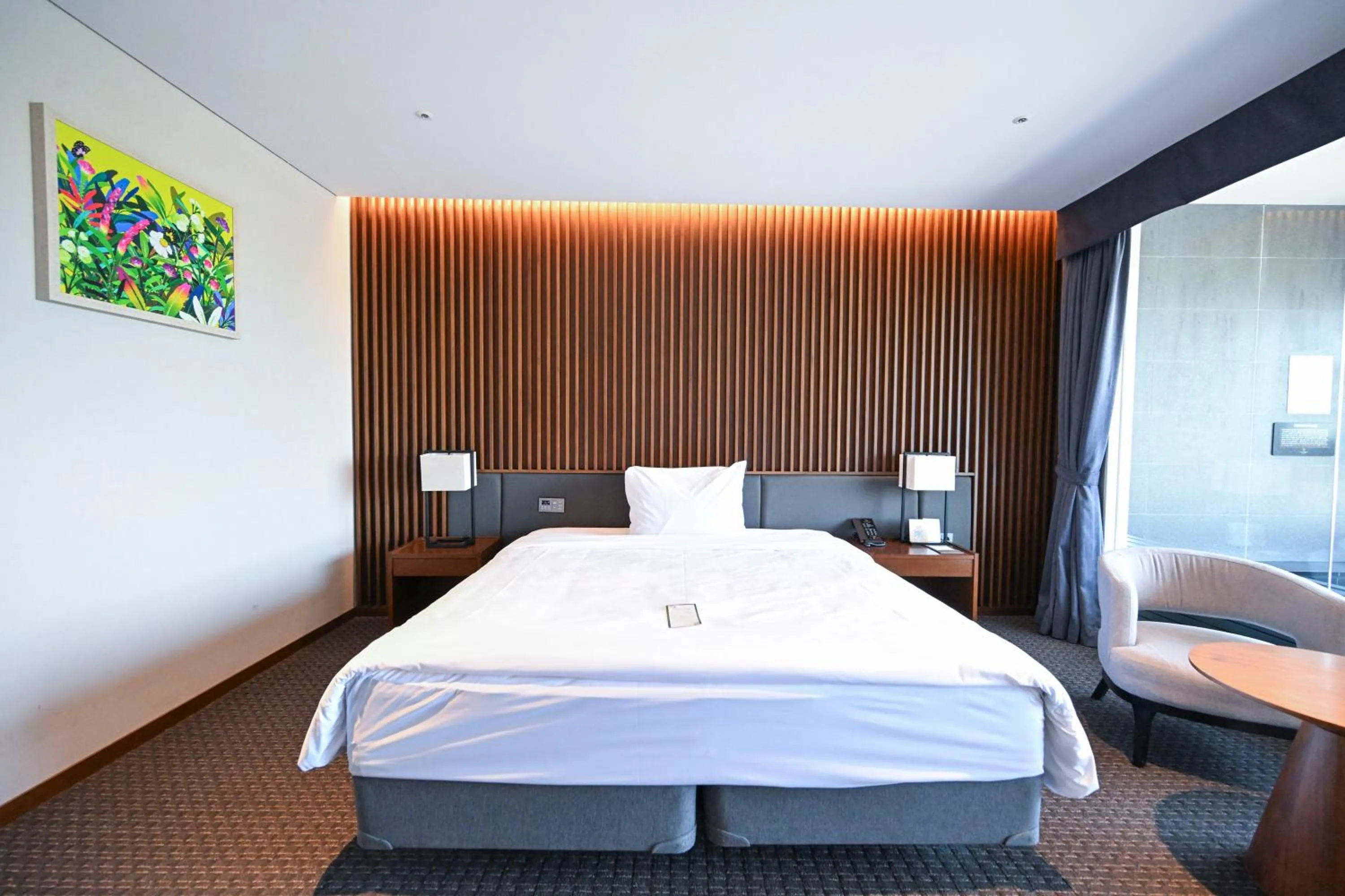 Bed in Hotel Susung Spa Resort