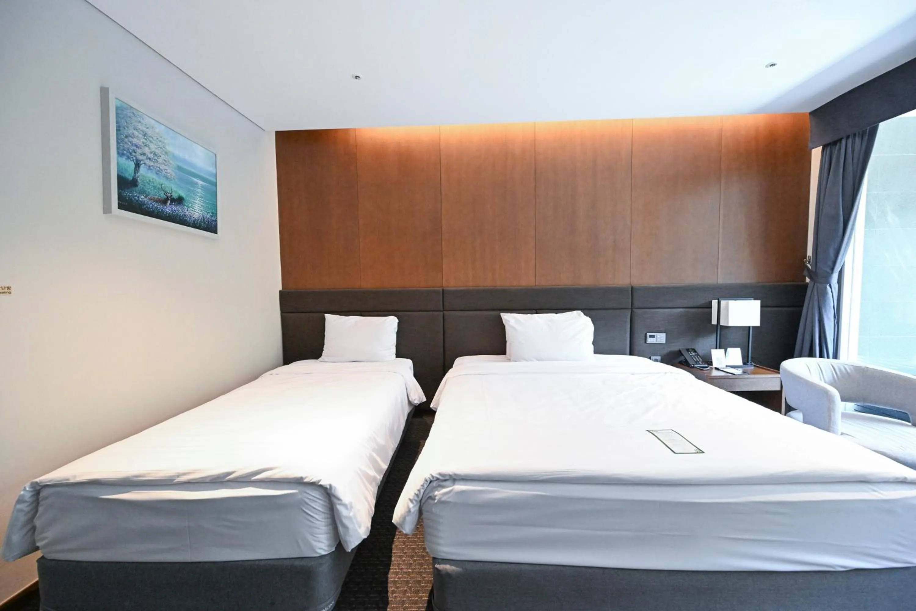 Bed in Hotel Susung Spa Resort