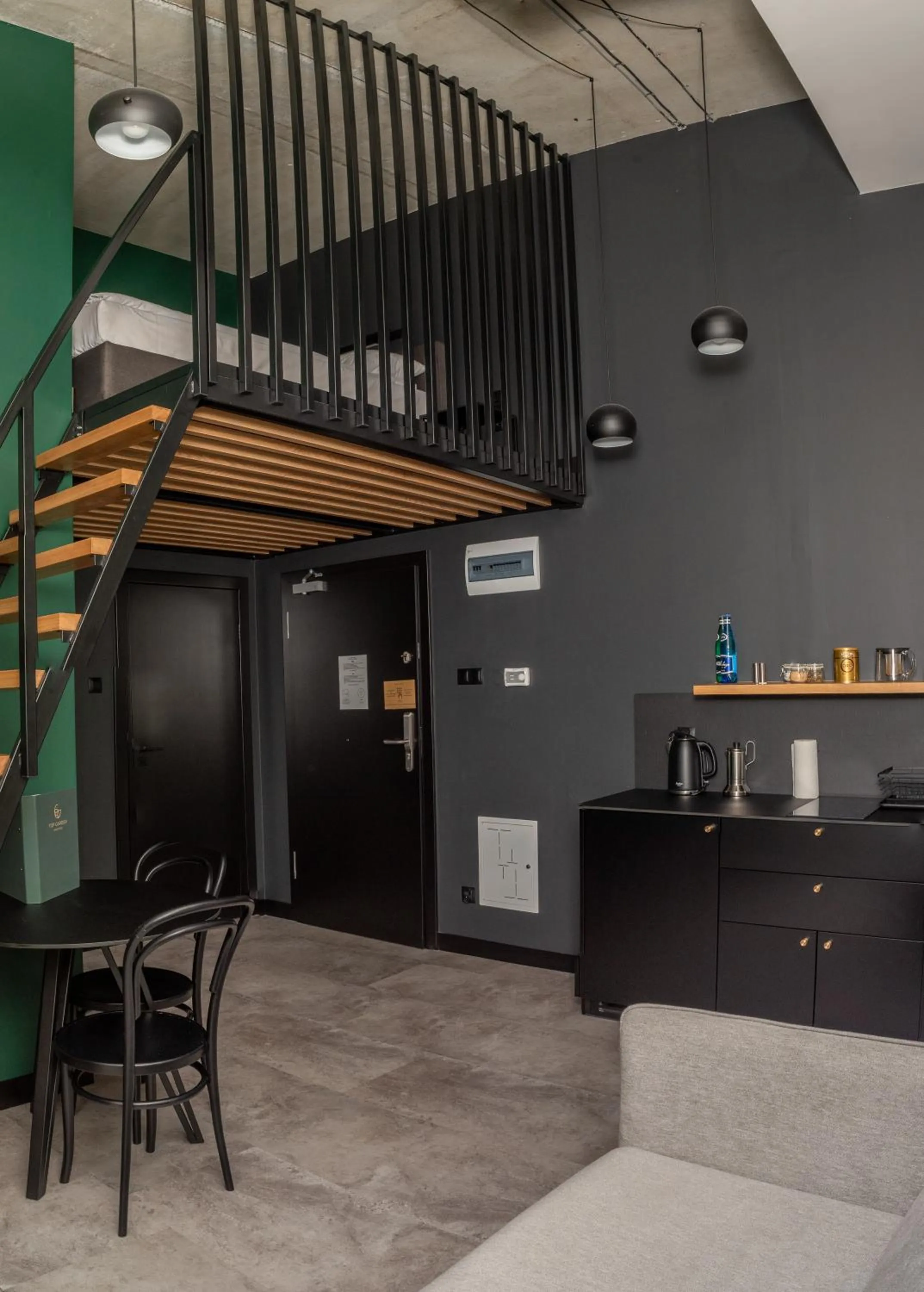 Living room in TOP Garden Aparthotel