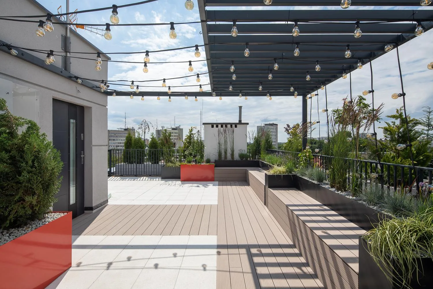 Patio in TOP Garden Aparthotel