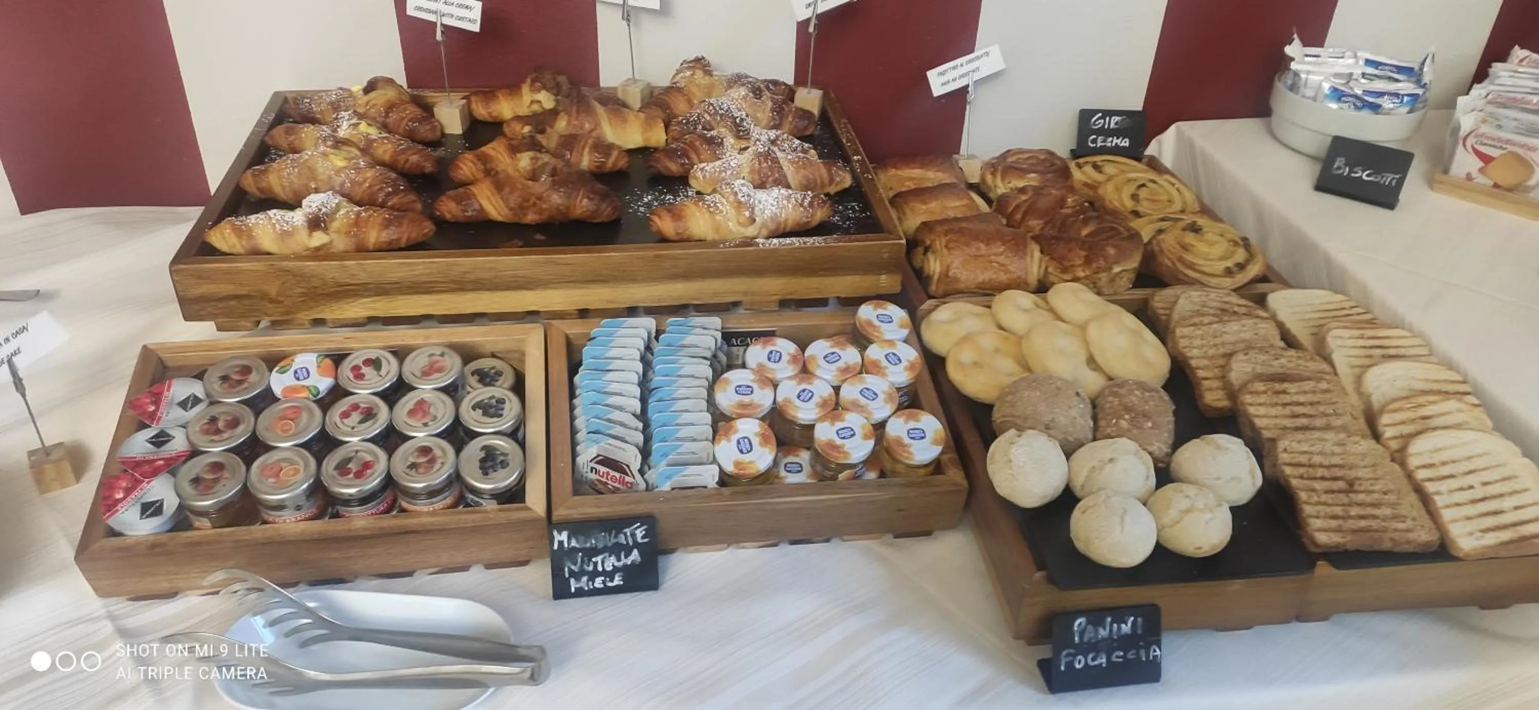 Continental breakfast in Palazzo Marignano Hotel