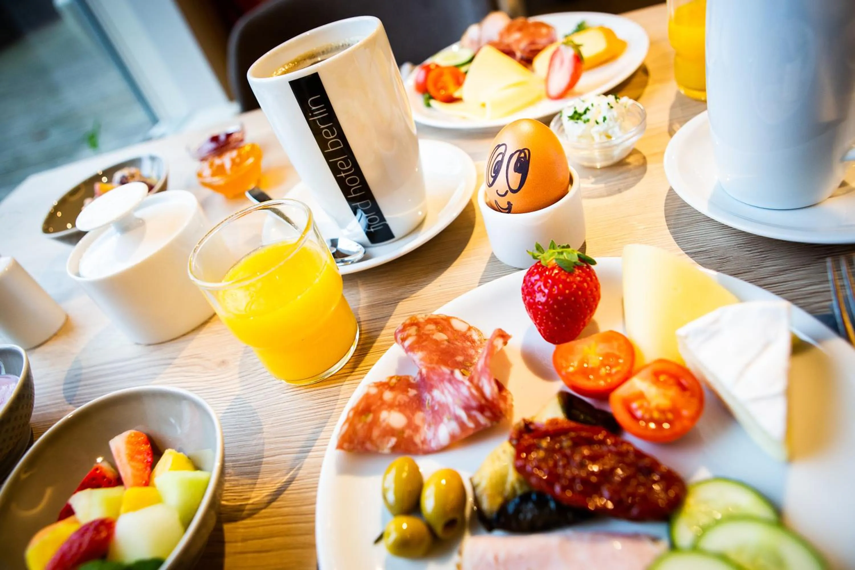 Breakfast in fjord hotel berlin