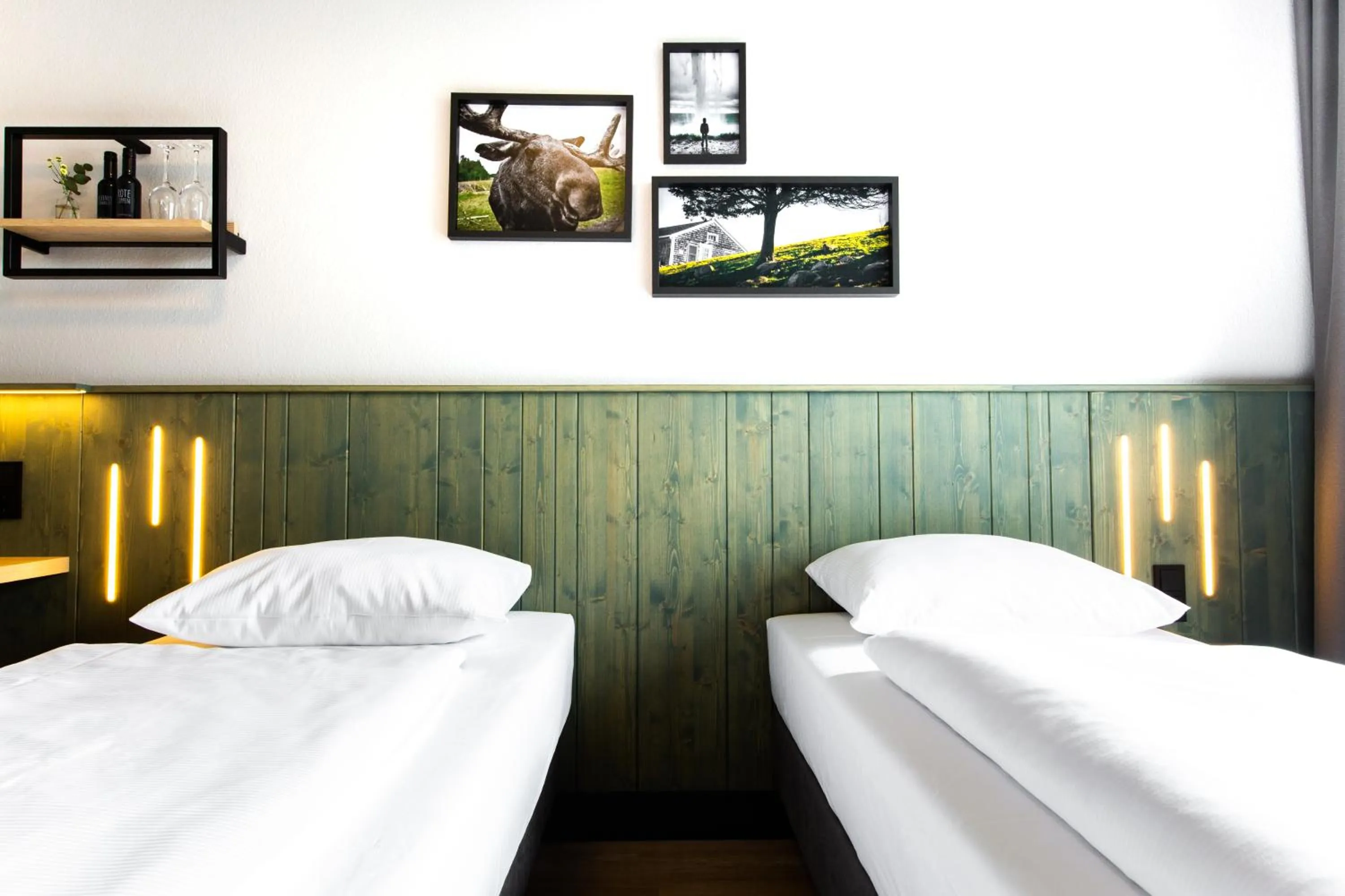 Bed in fjord hotel berlin