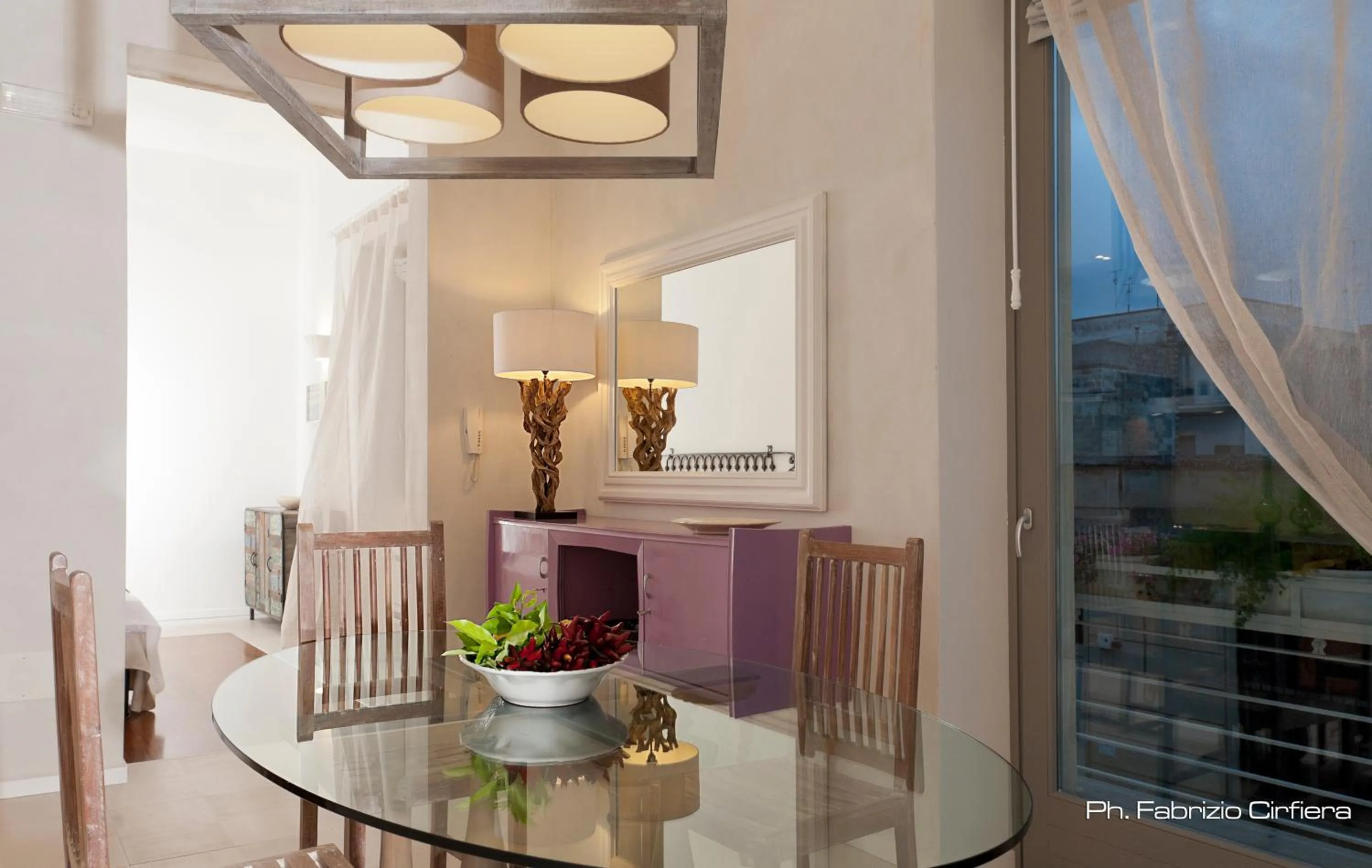Dining area in Palazzo Dei Dondoli