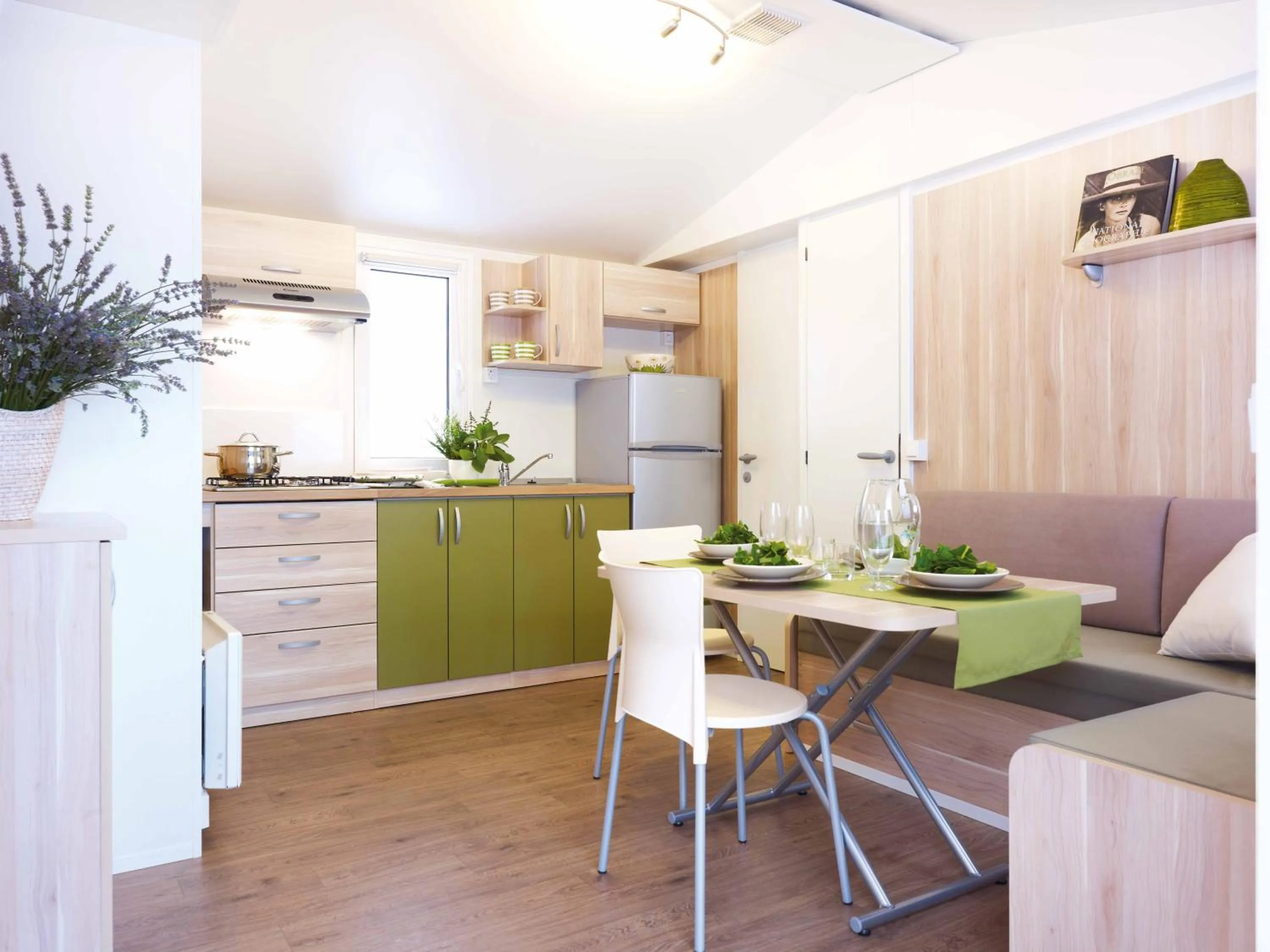 Kitchen or kitchenette in Camping Paklenica