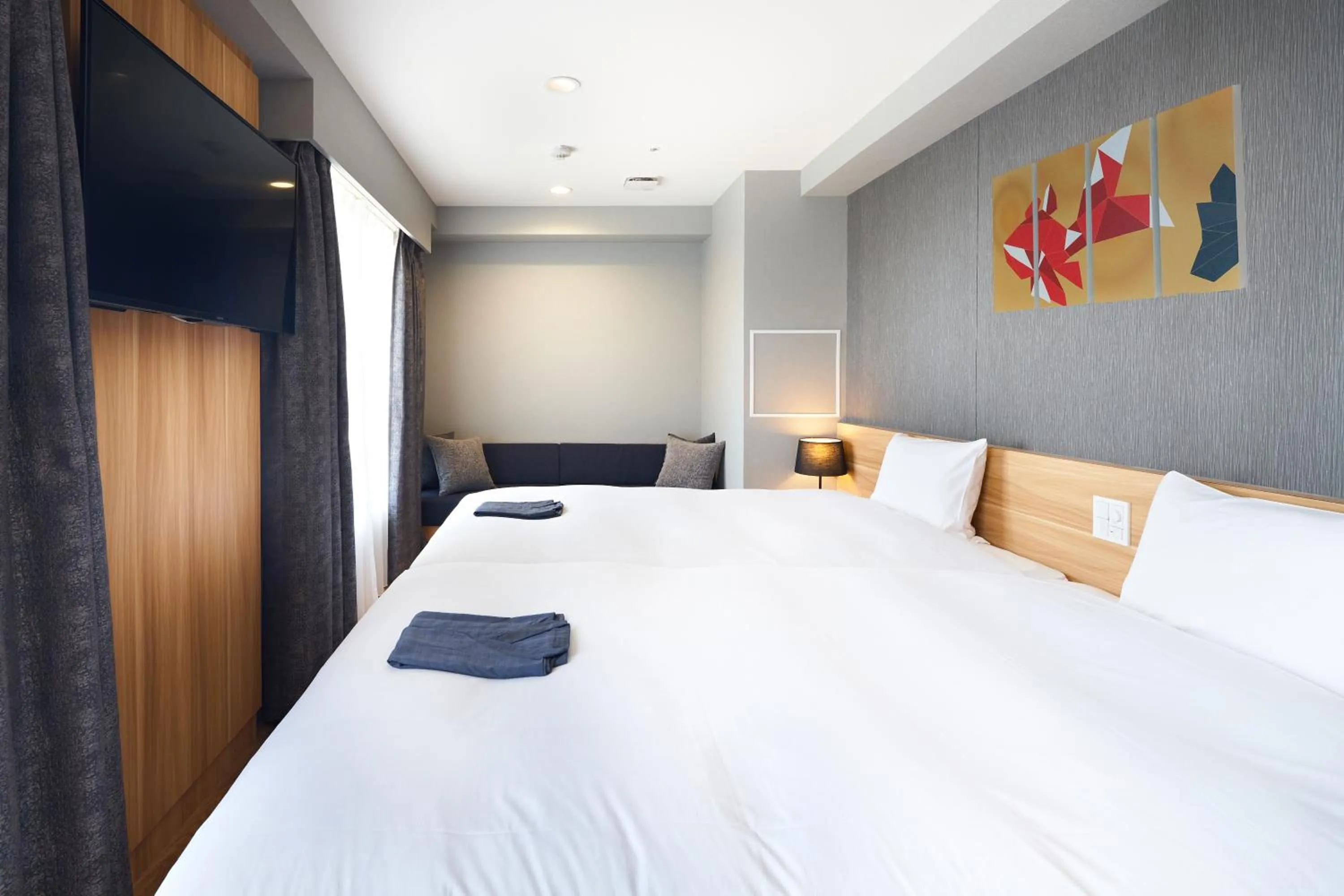 Bed in HOTEL Enmichi