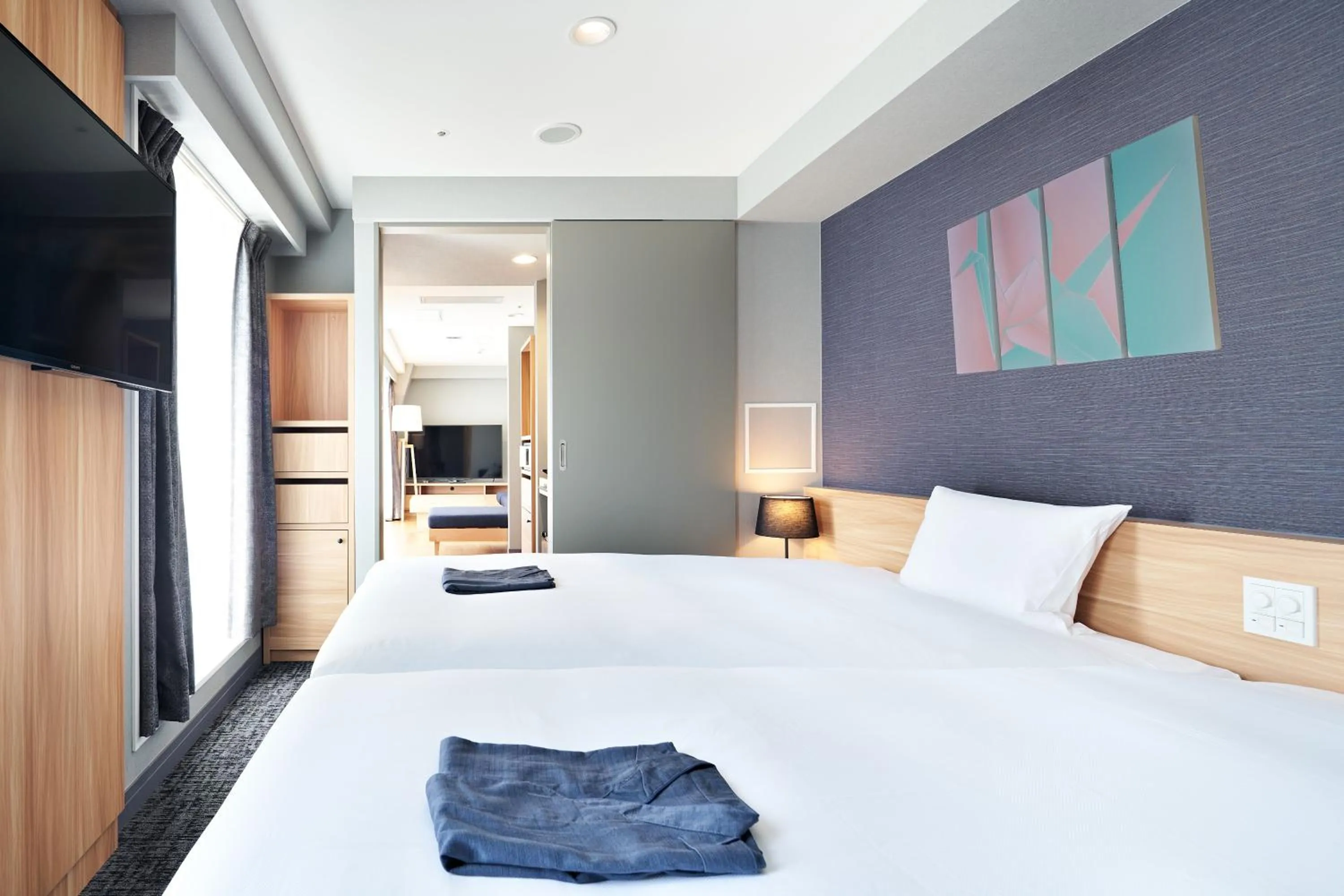 Bed in HOTEL Enmichi