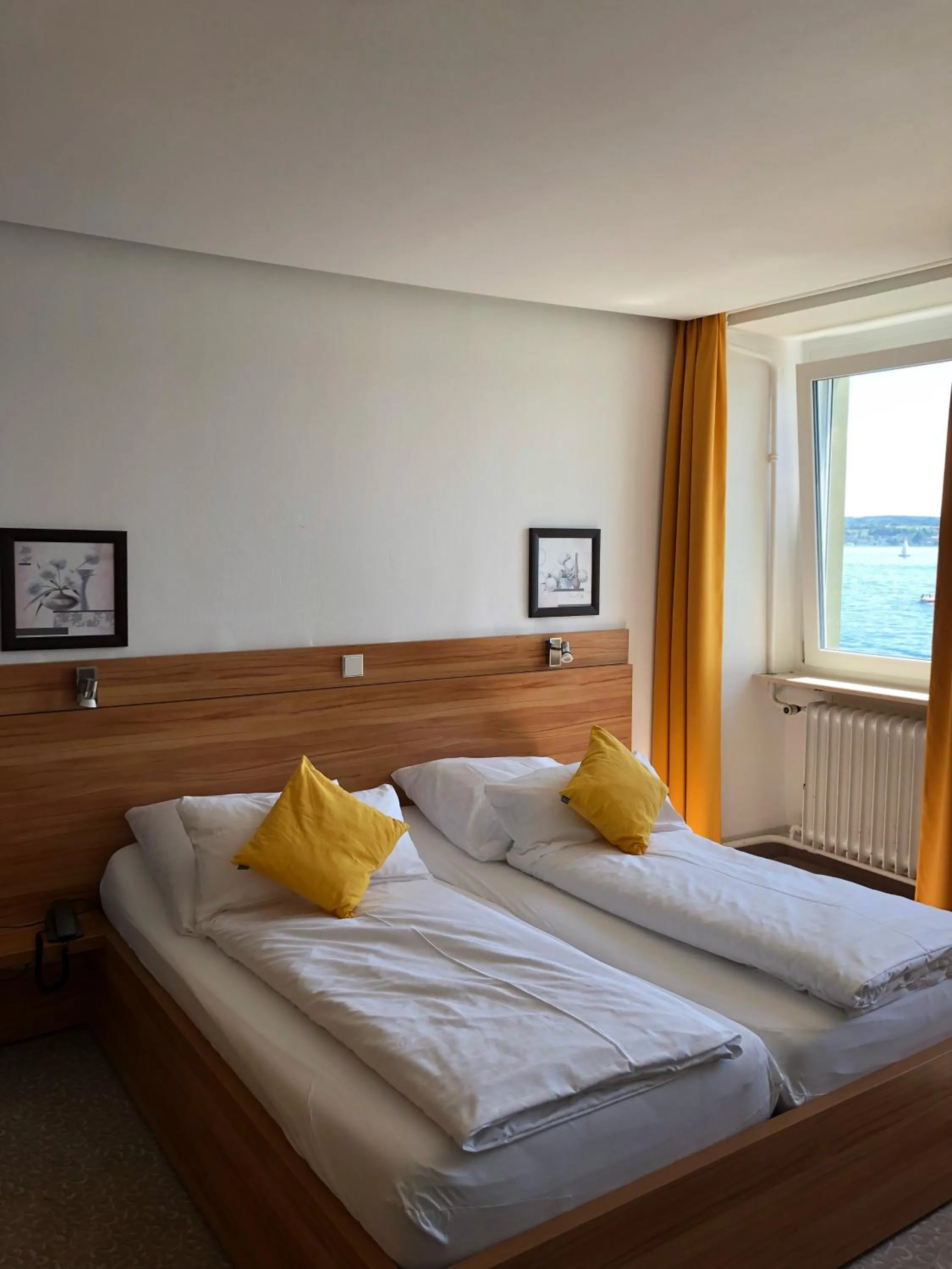 Double Room with view on the lake in Hotel Seegarten