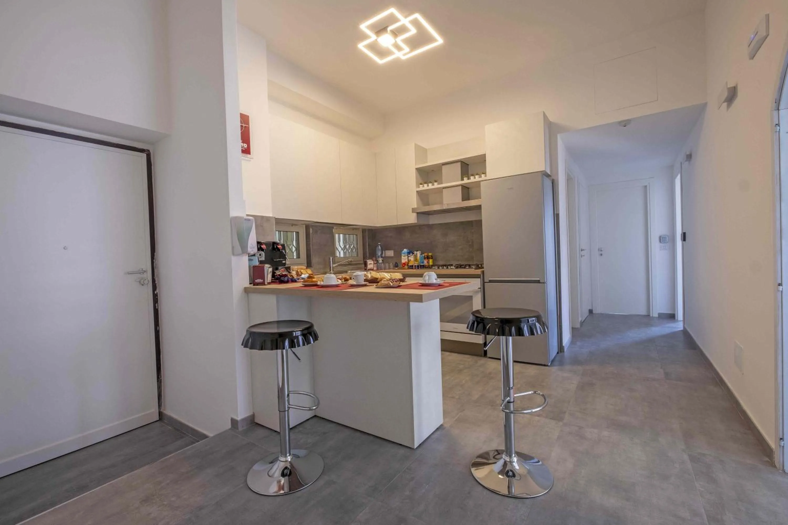 Kitchen or kitchenette in Miti Dello Stretto B&B