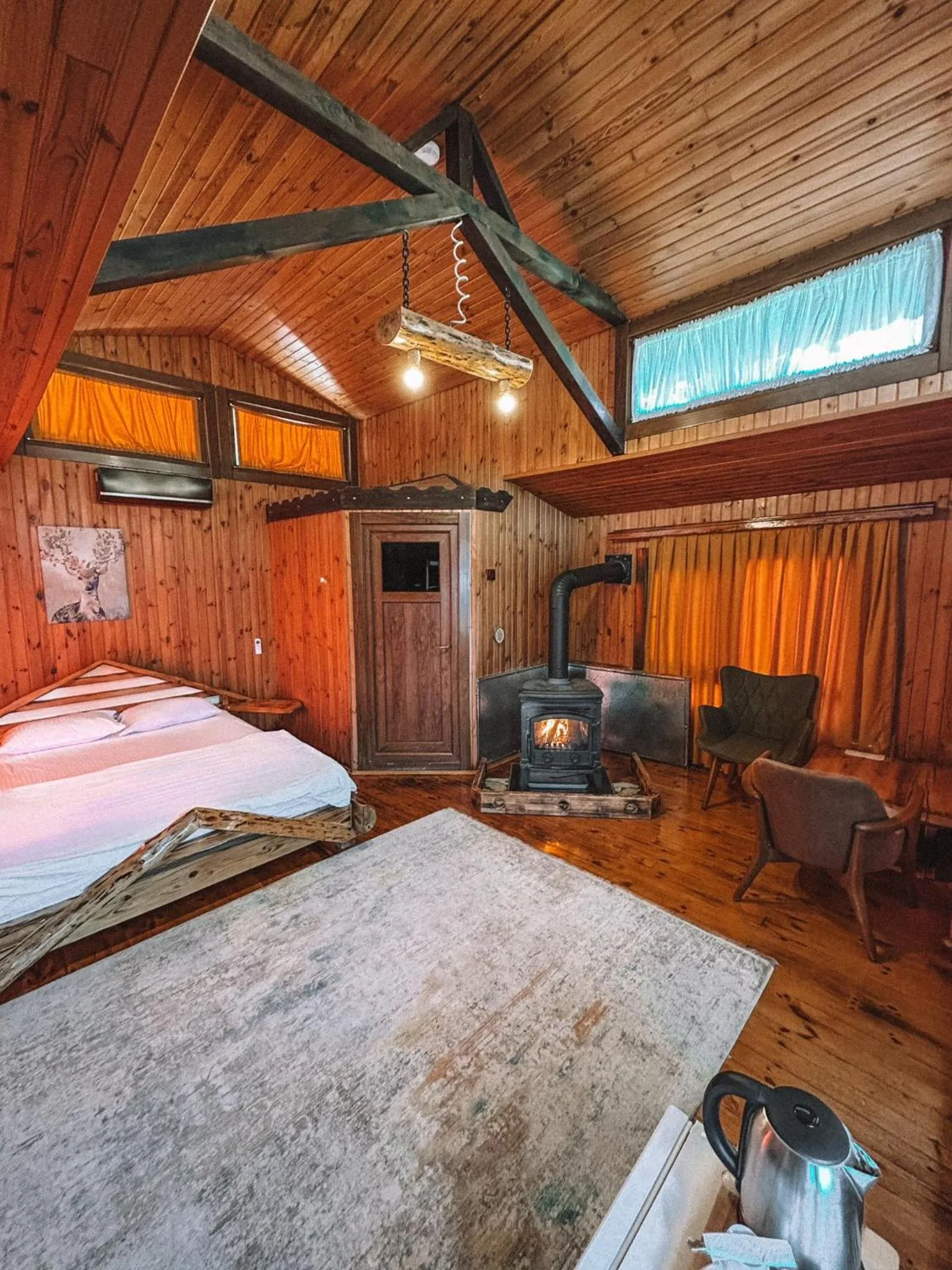 Bed in Botanik Göl Evleri