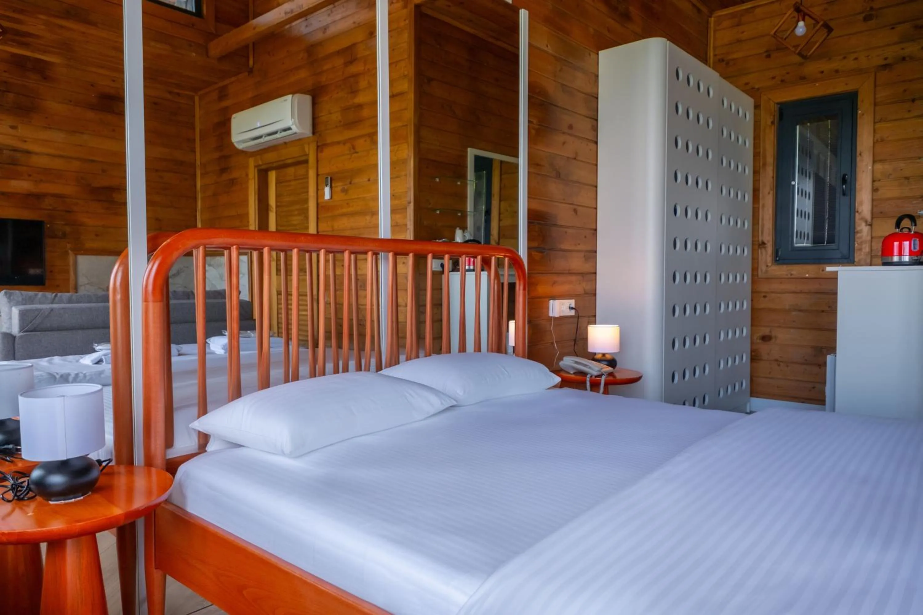 Bed in Botanik Göl Evleri