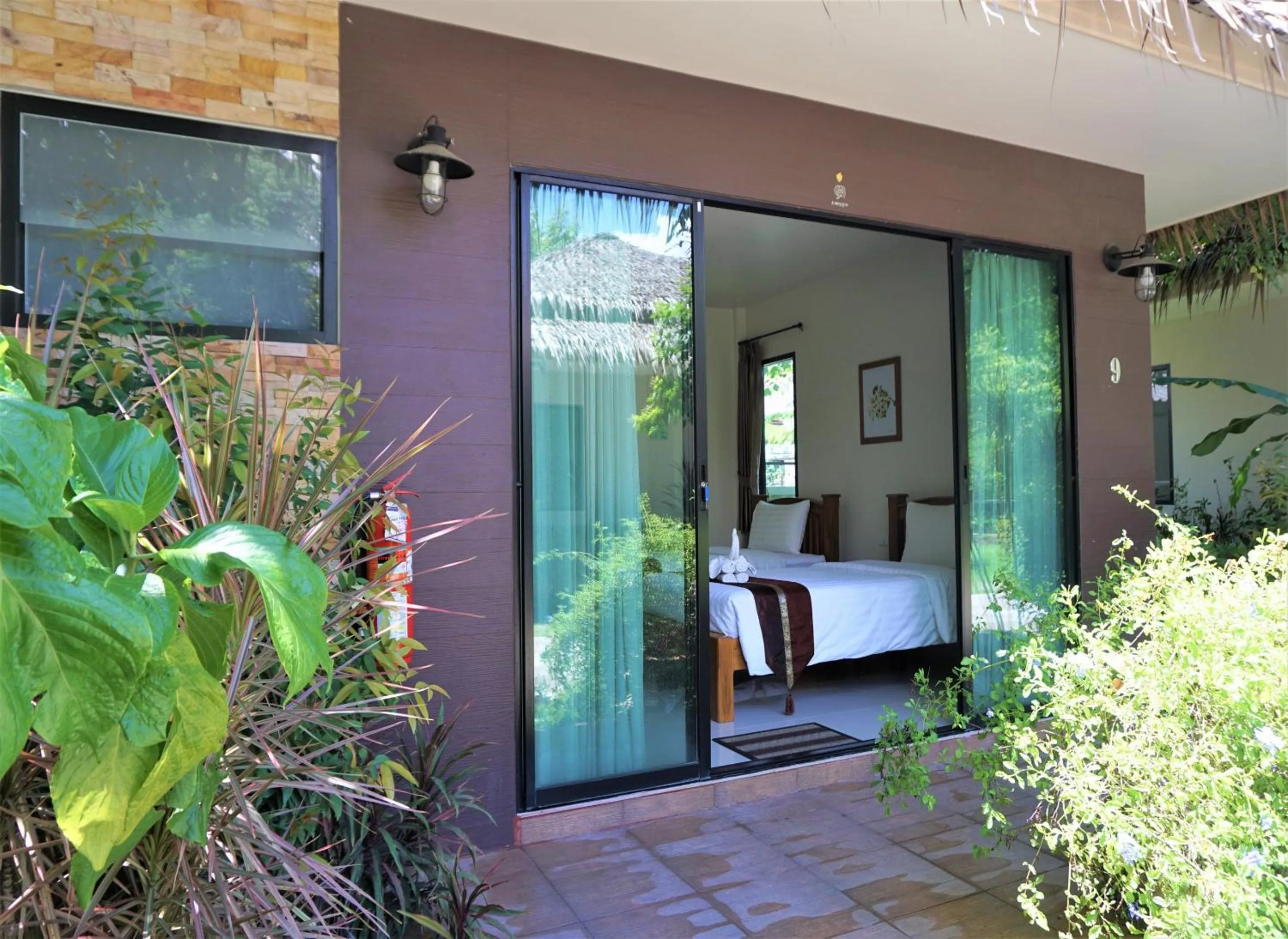 Bedroom in Papa's Home And Rabbit Café