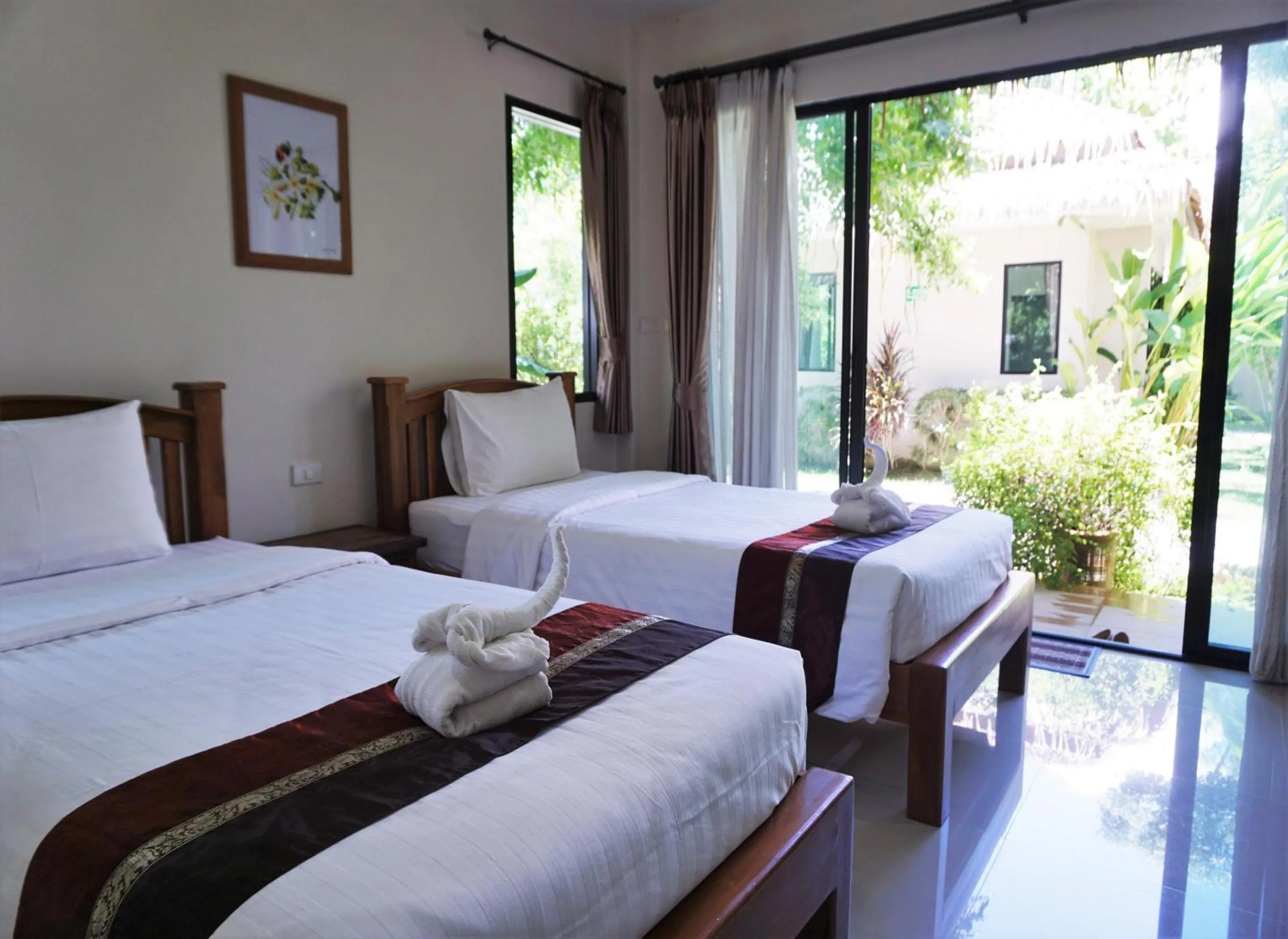 Bedroom, Bed in Papa's Home And Rabbit Café