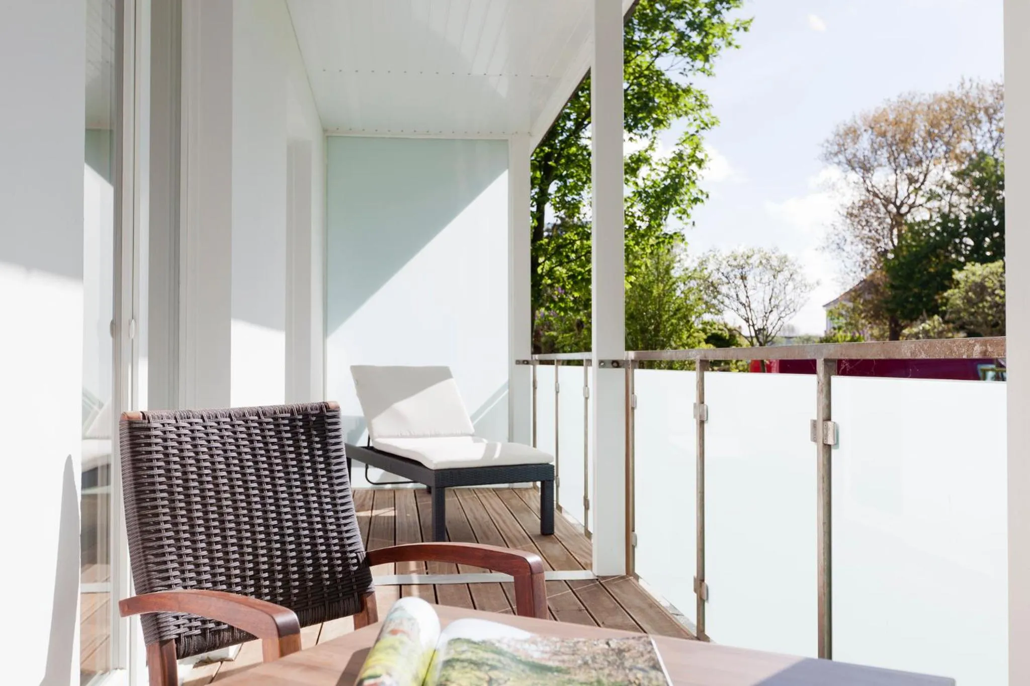 Balcony/Terrace in Michels Thalasso Hotel Nordseehaus