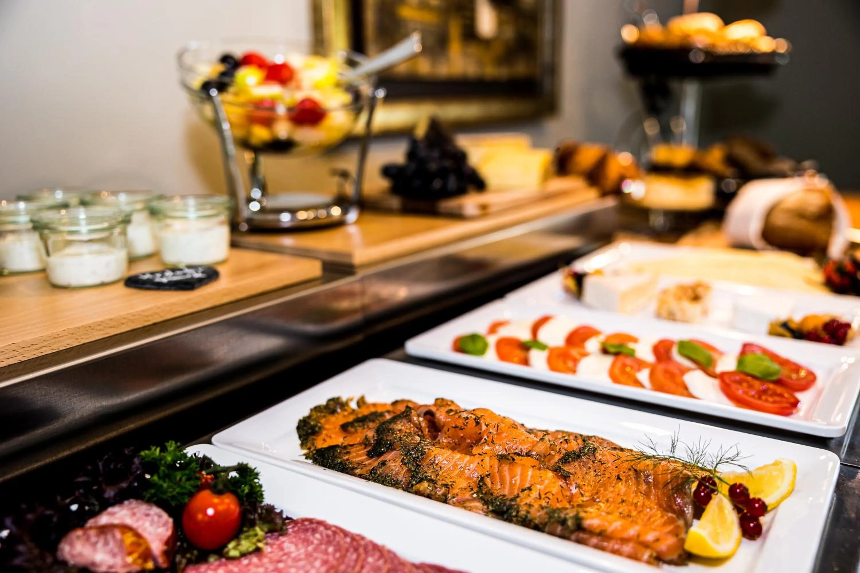 Buffet breakfast in Hotel & Restaurant Schröder