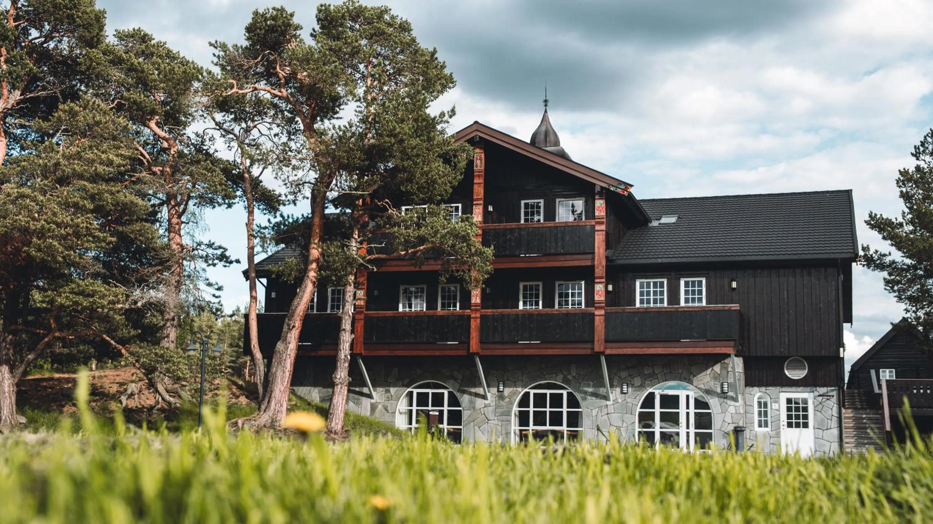 Property building in Toftemo Turiststasjon