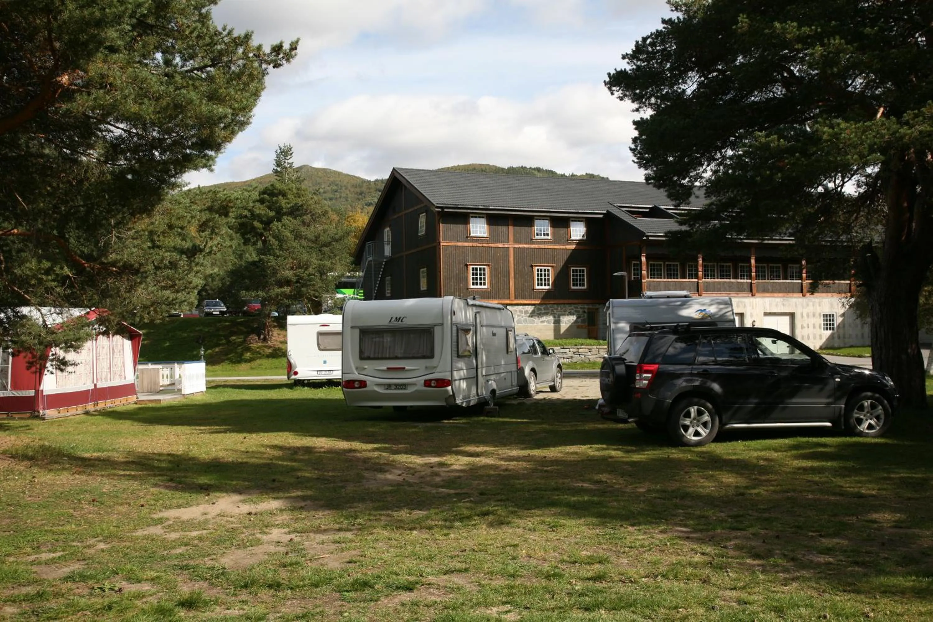 Property building in Toftemo Turiststasjon