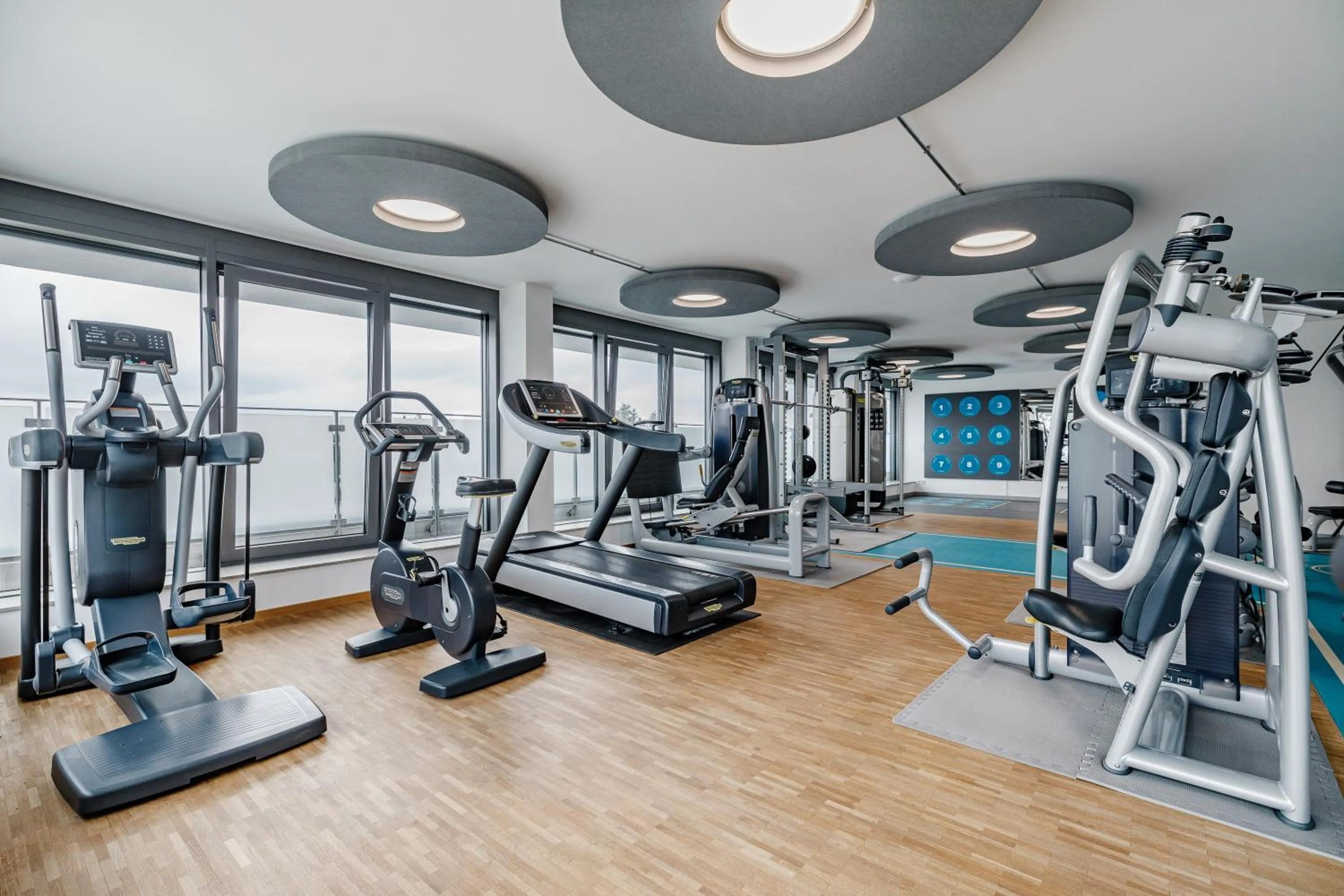 Fitness centre/facilities in The Brucklyn Apartments