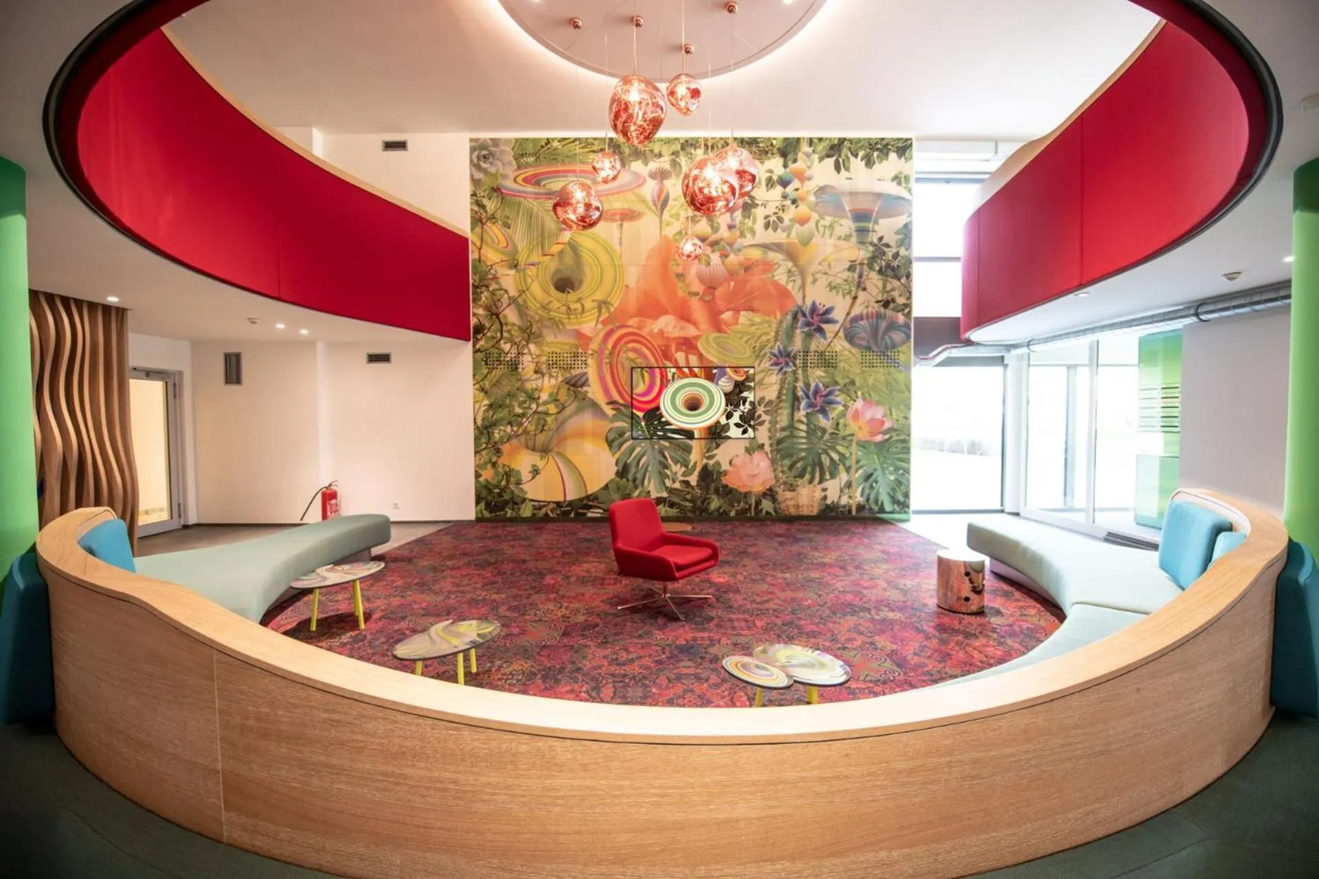 Lobby or reception in The Brucklyn Apartments