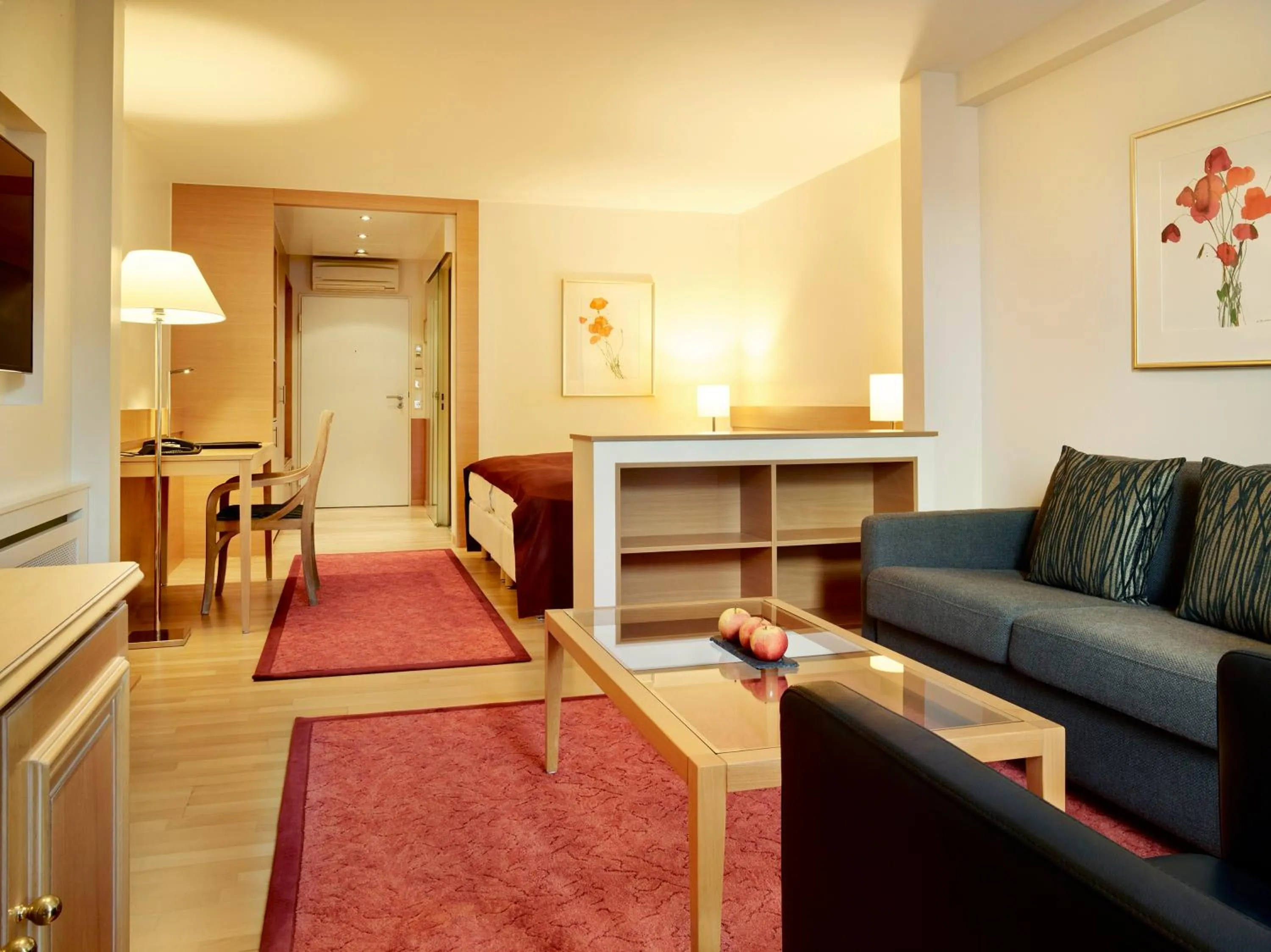 Living room in Hotel Stadt Freiburg