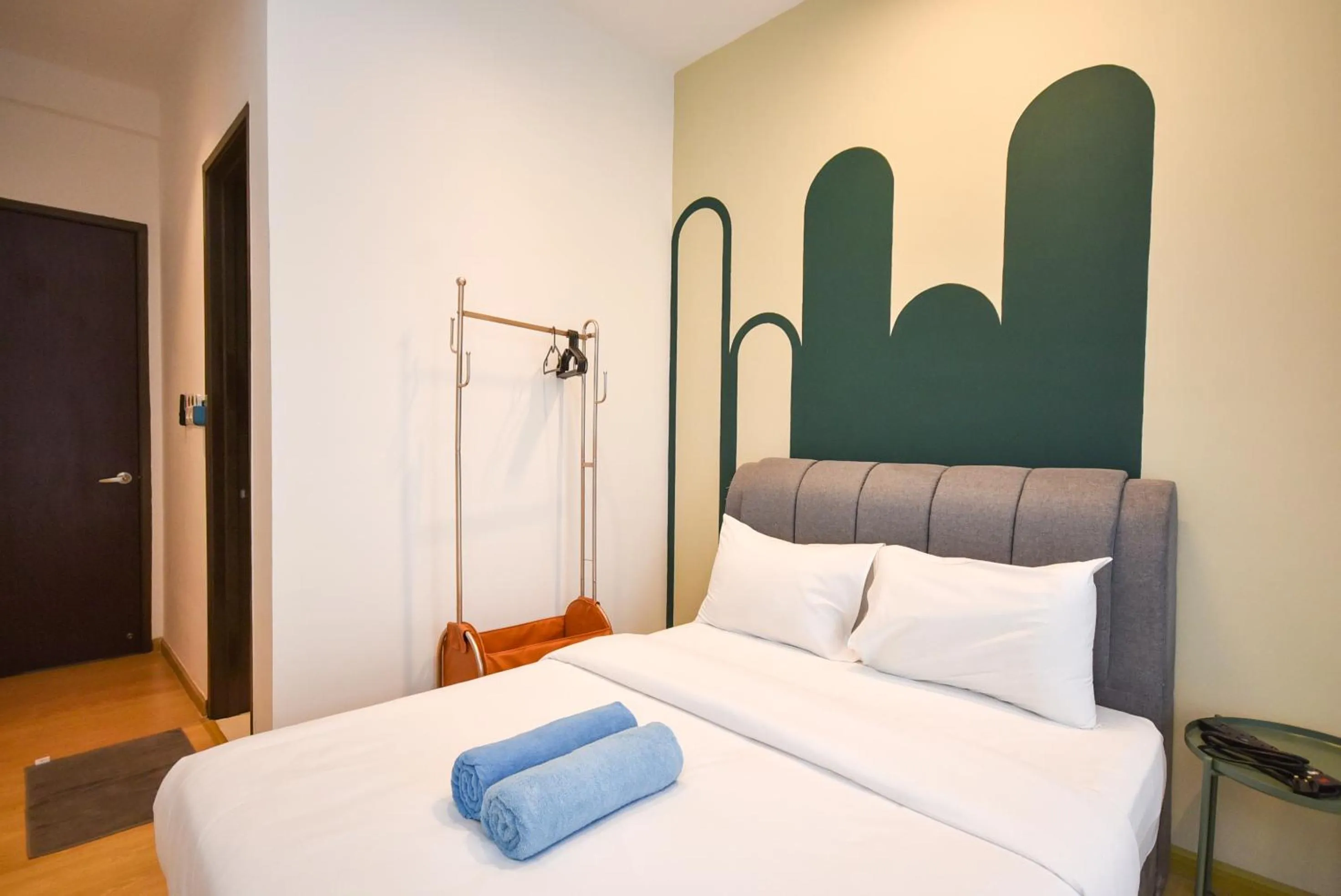 Bed in Country Garden Seaview Suite by Nest Home at Danga Bay