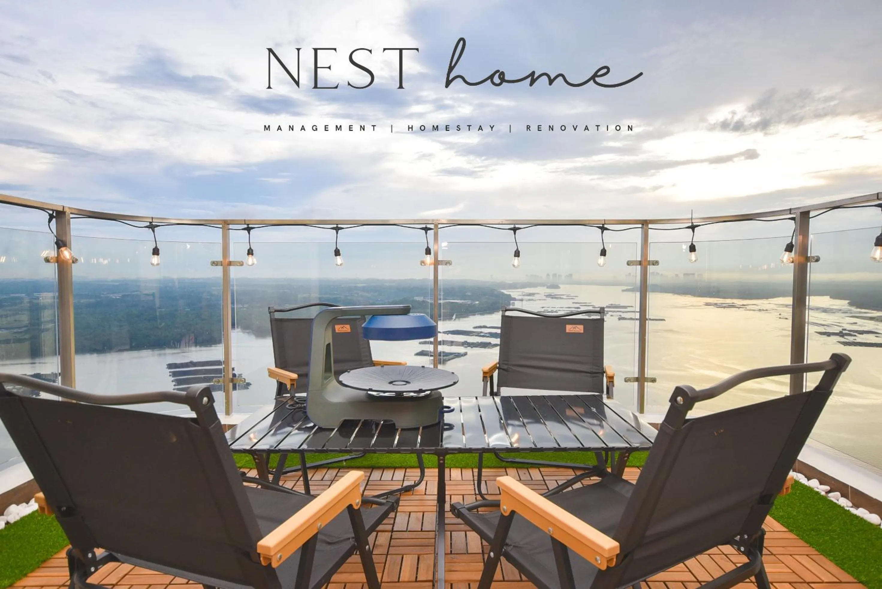 BBQ facilities in Country Garden Seaview Suite by Nest Home at Danga Bay