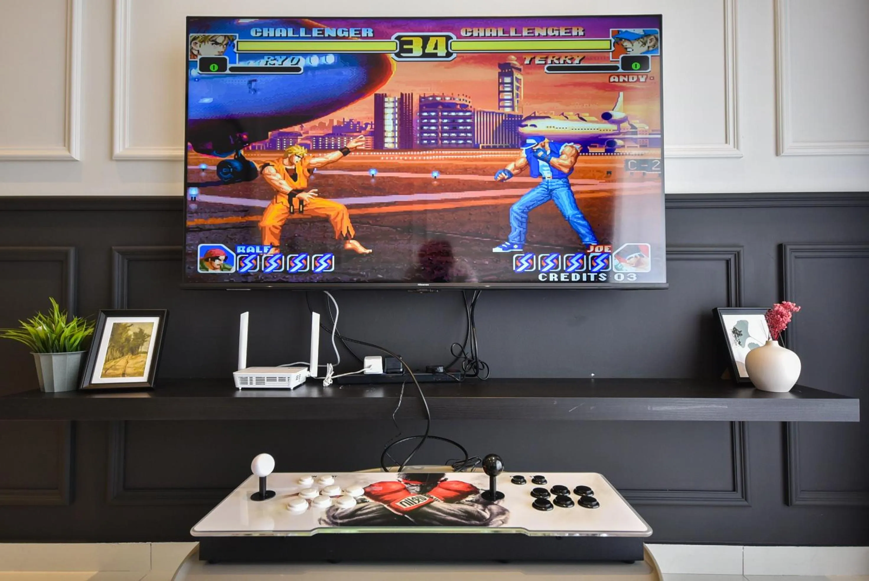 TV and multimedia in Country Garden Seaview Suite by Nest Home at Danga Bay