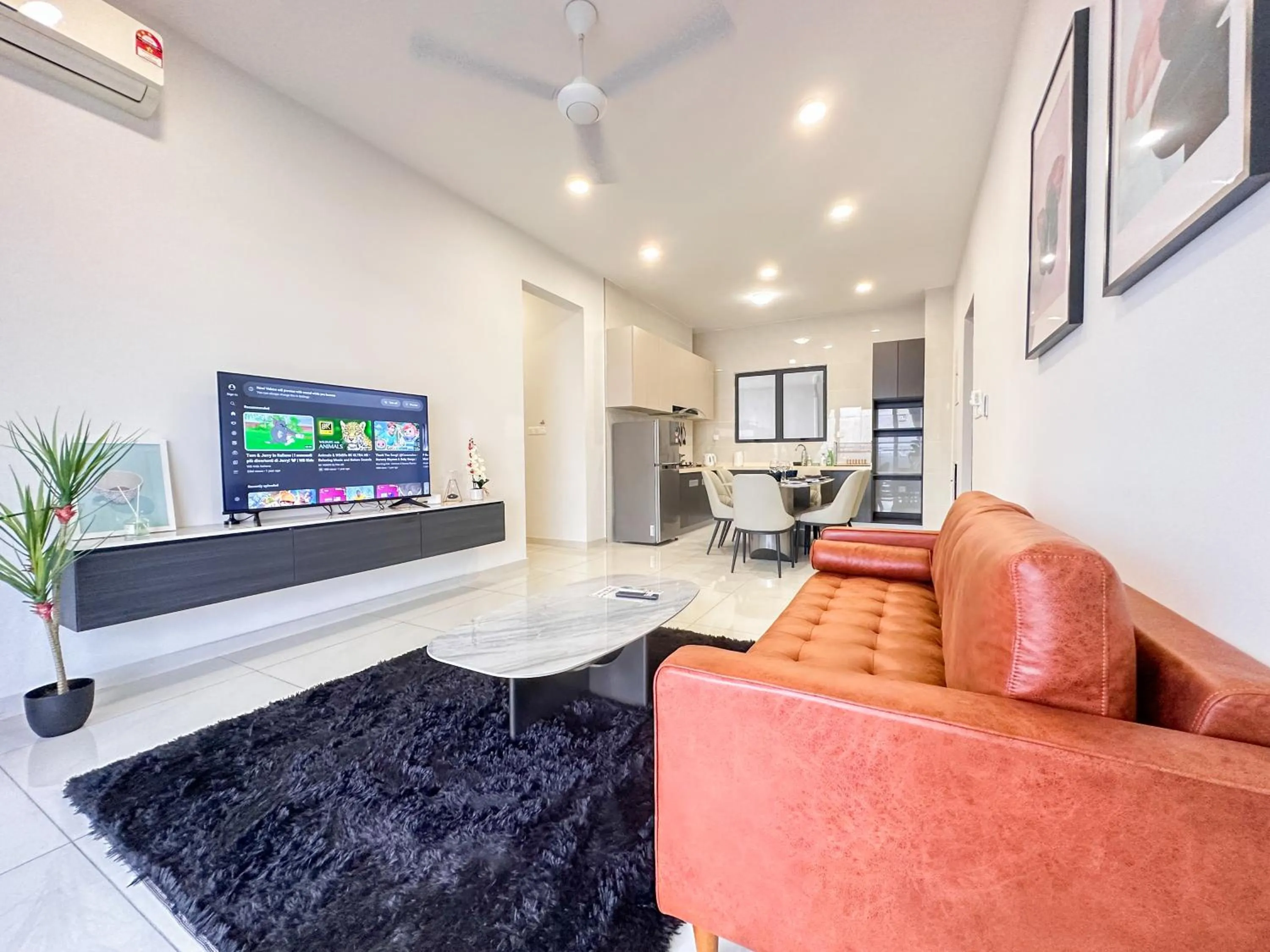 Living room in Country Garden Seaview Suite by Nest Home at Danga Bay