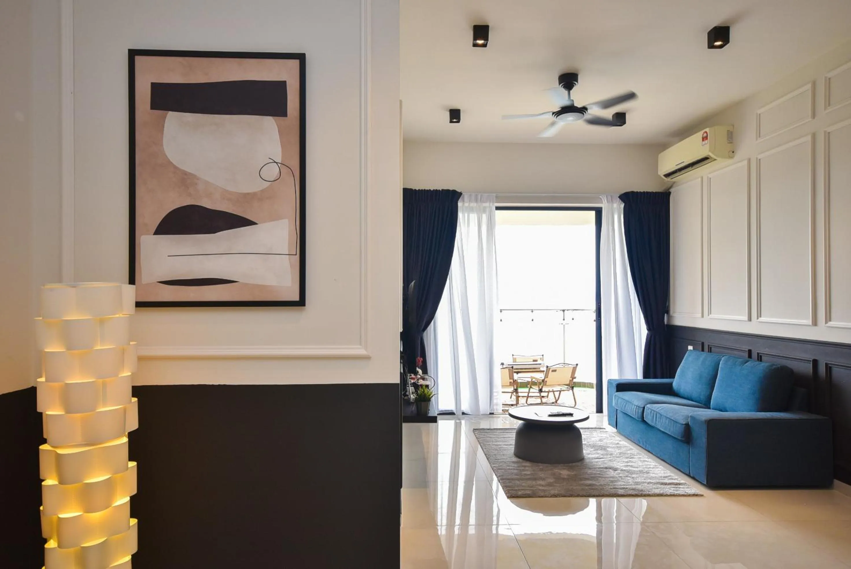 Living room in Country Garden Seaview Suite by Nest Home at Danga Bay