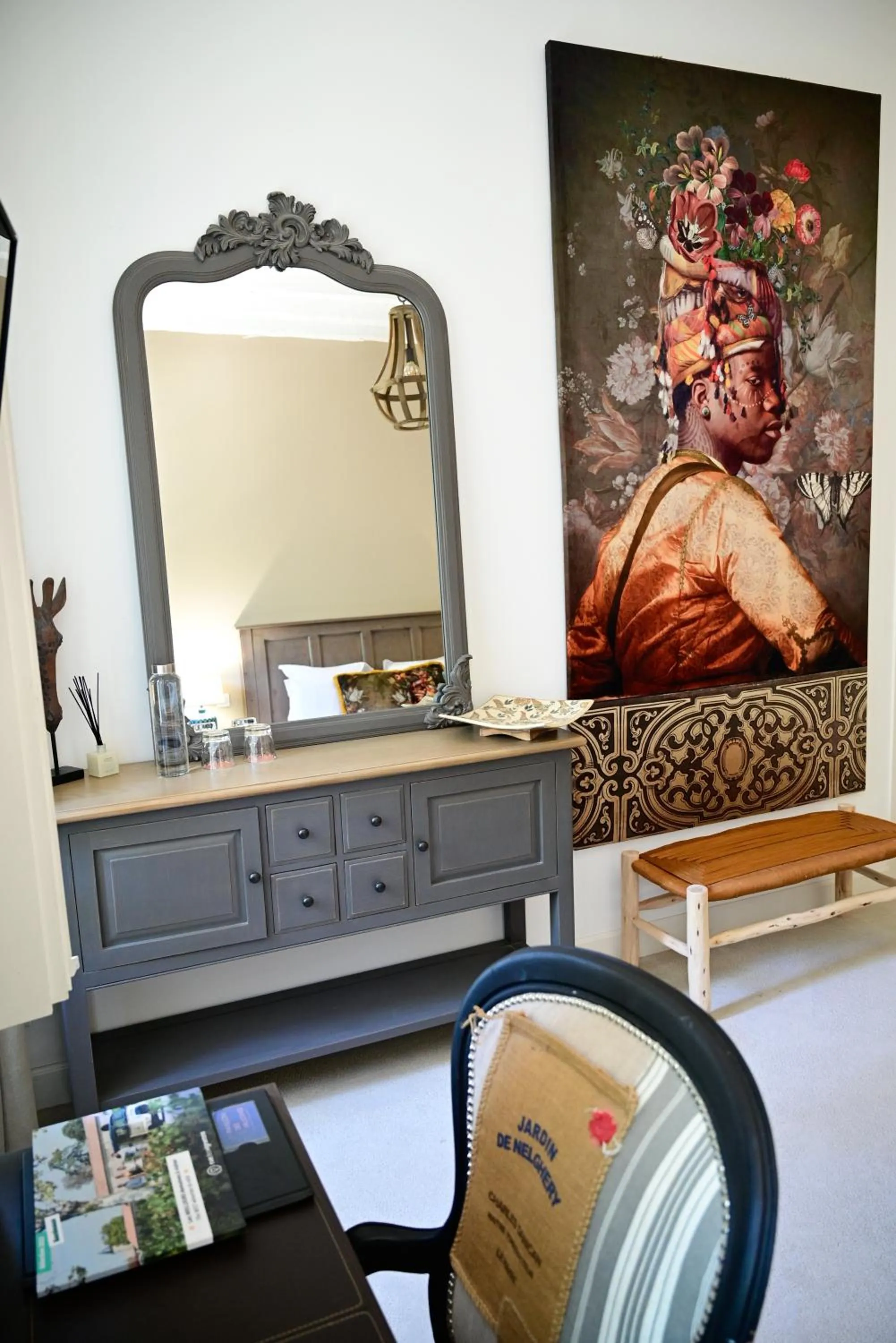 Bedroom in Pavillon des Millésimes, Piscine & SPA