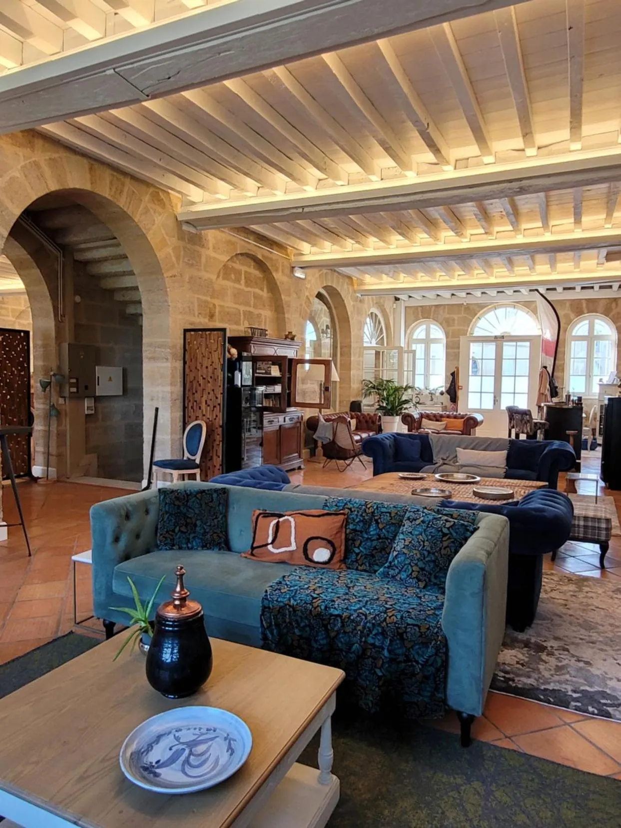 Living room in Pavillon des Millésimes, Piscine & SPA