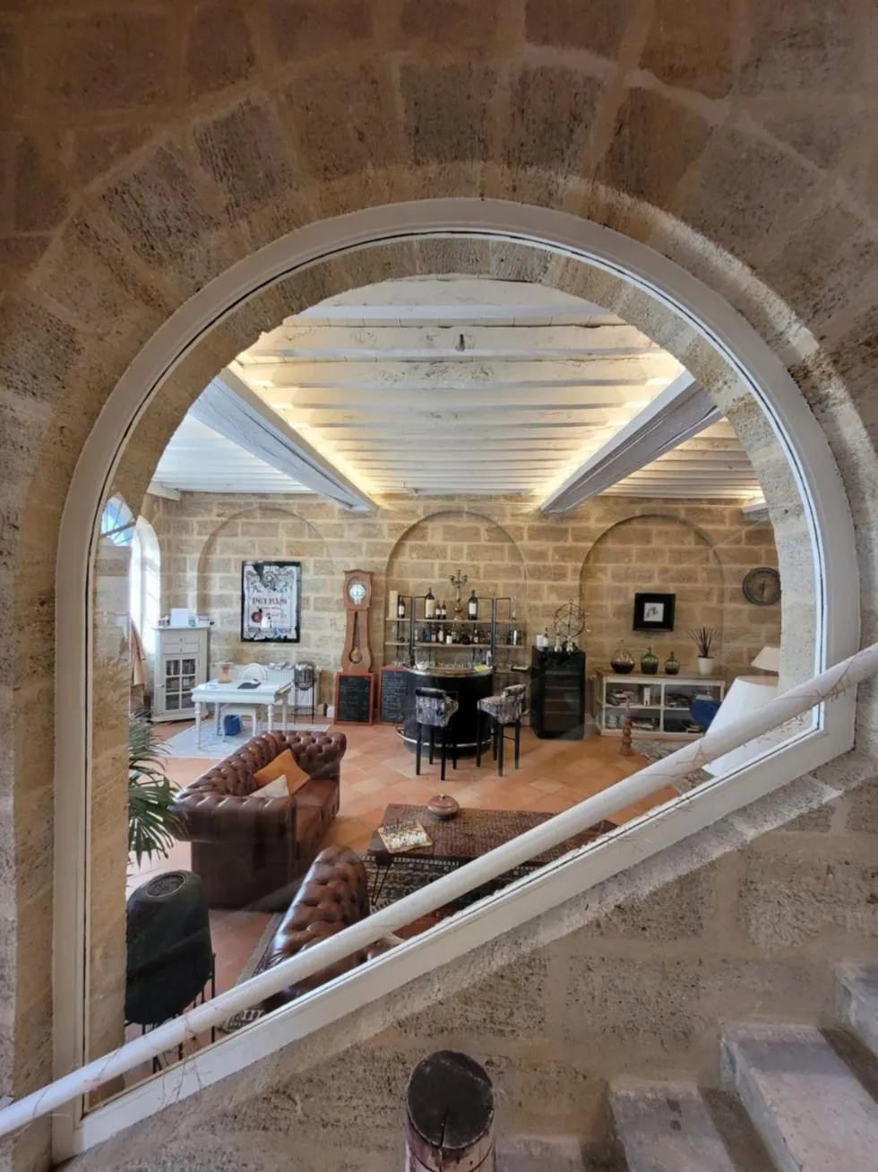 Living room in Pavillon des Millésimes, Piscine & SPA