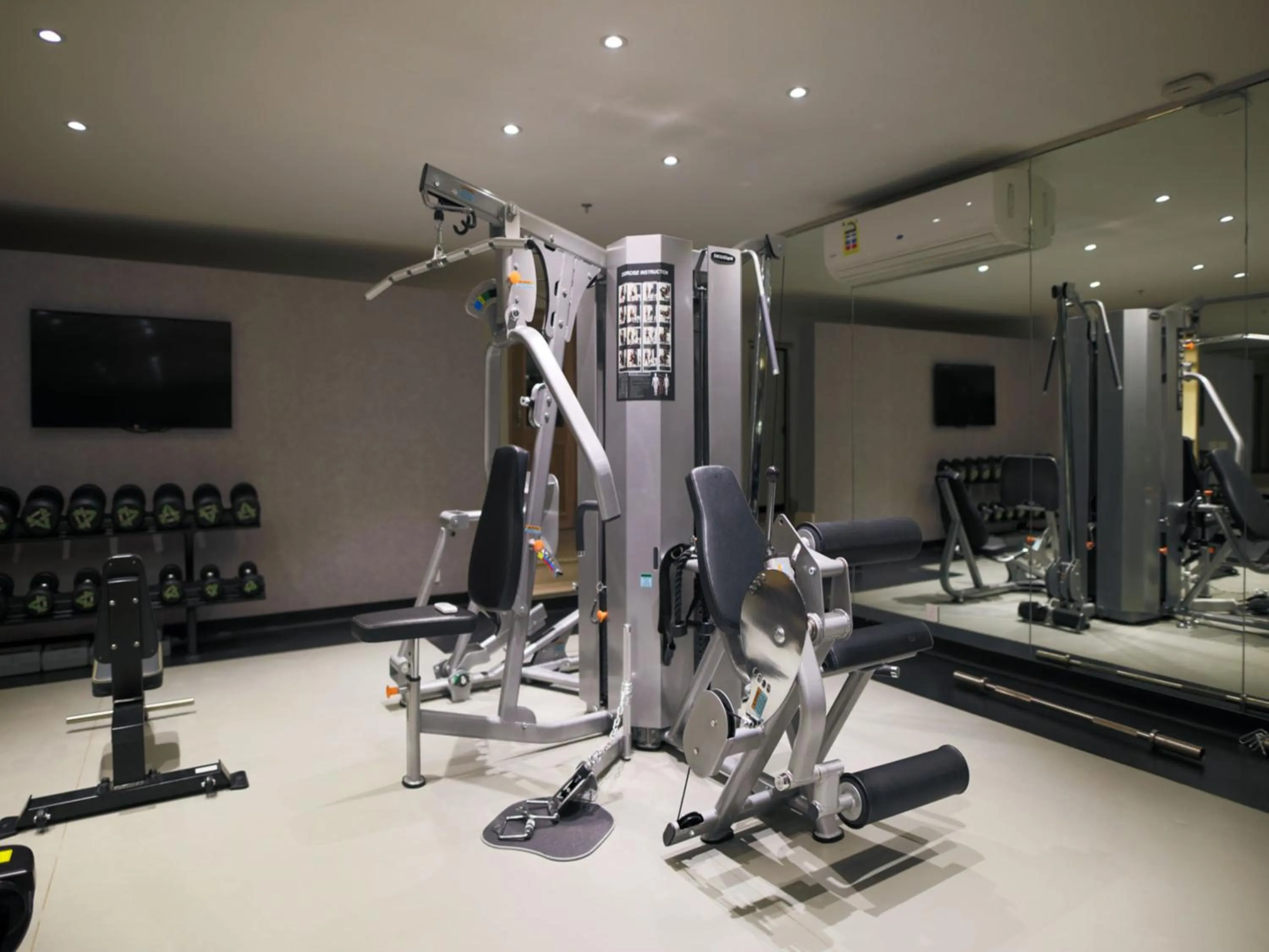 Fitness centre/facilities in The Proud Hotel Al Khobar