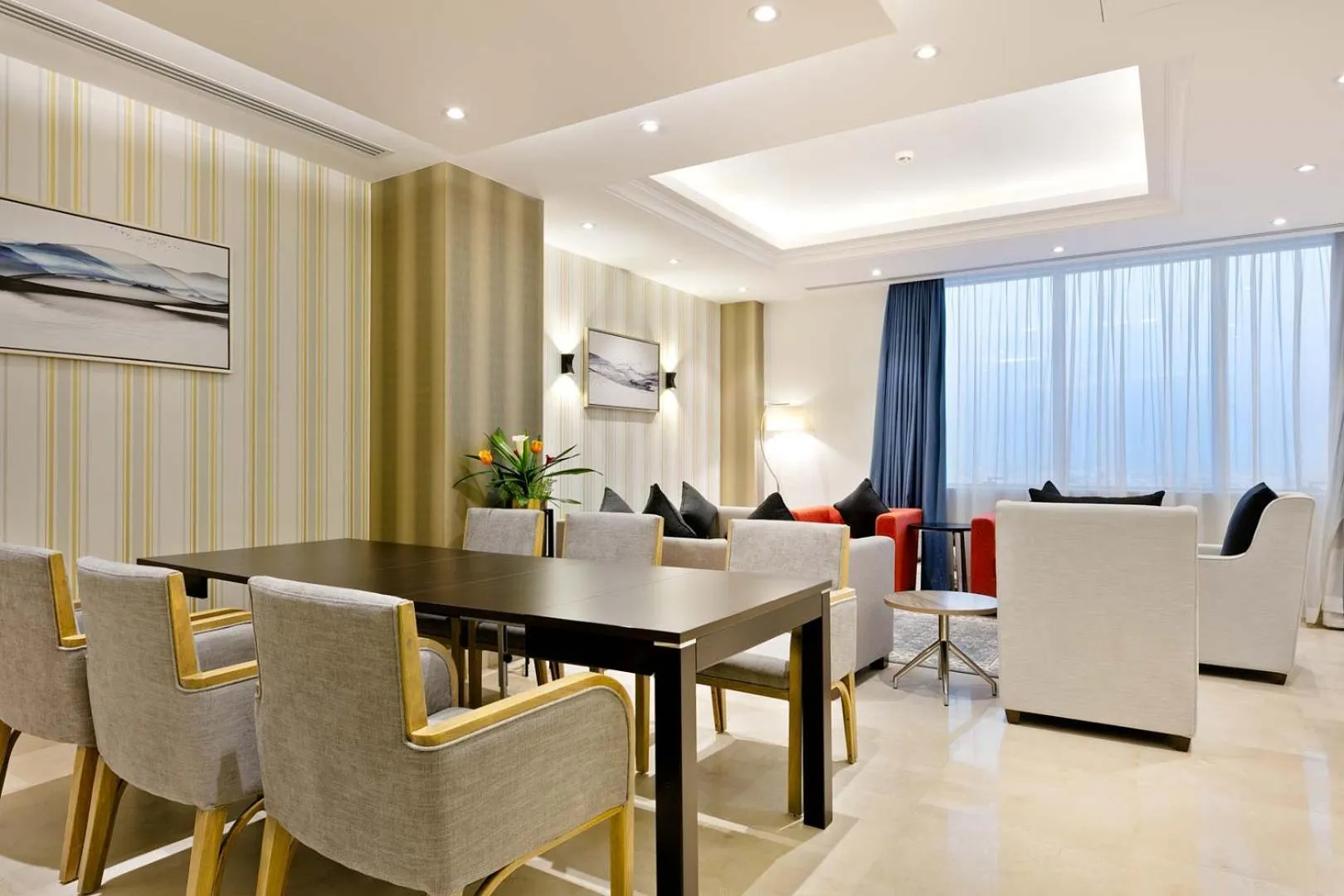 Living room in The Proud Hotel Al Khobar