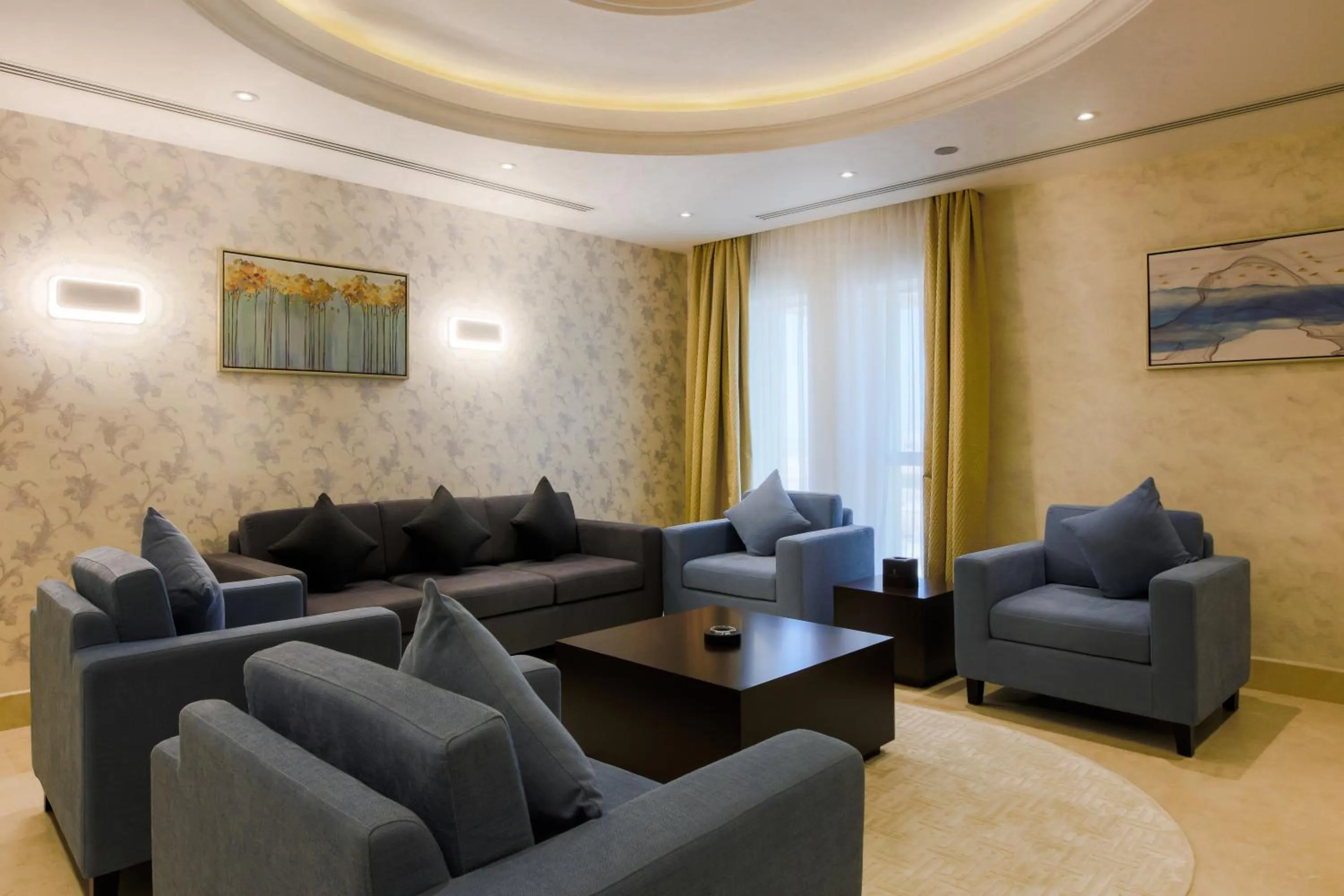 Living room in The Proud Hotel Al Khobar