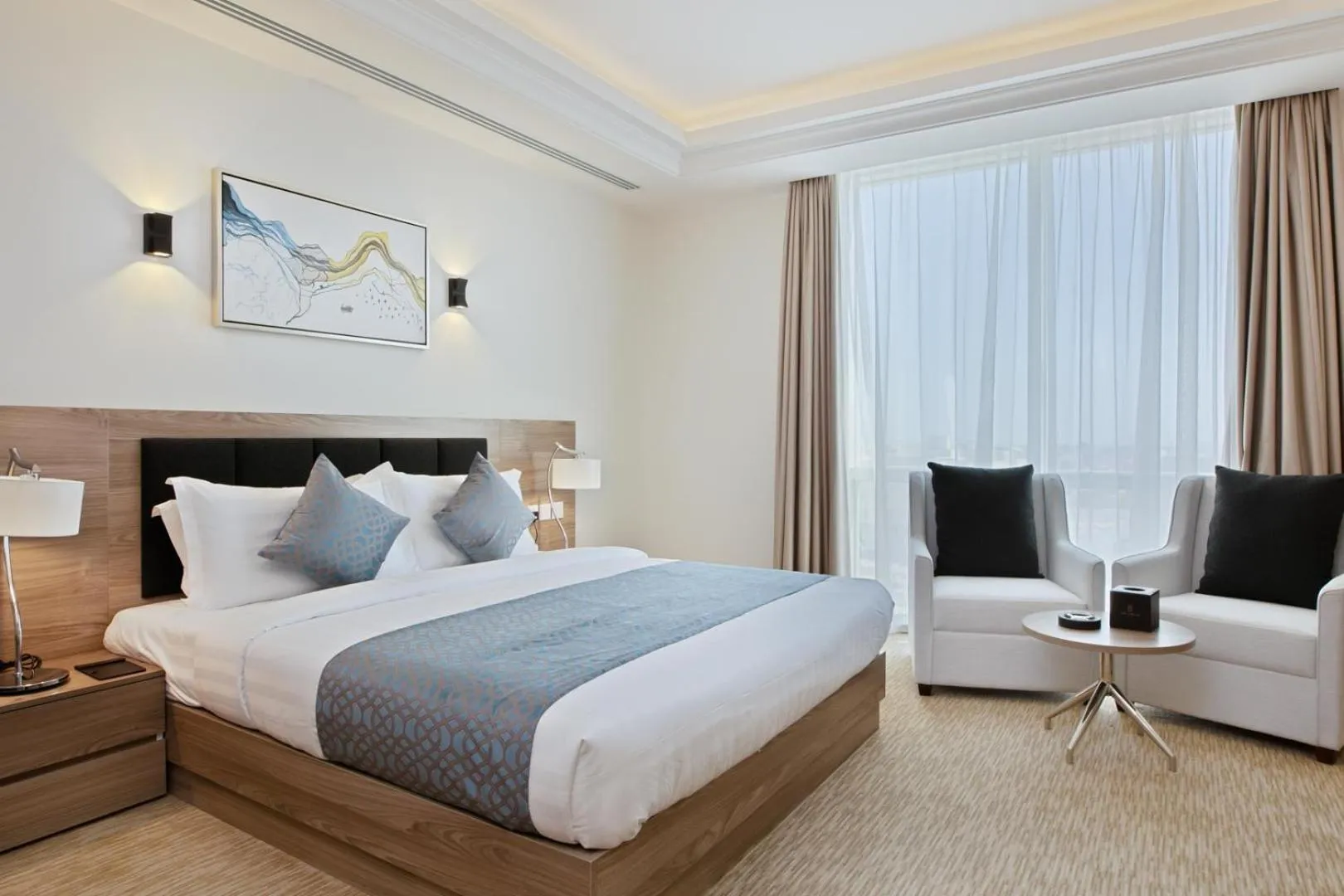 Bedroom, Bed in The Proud Hotel Al Khobar