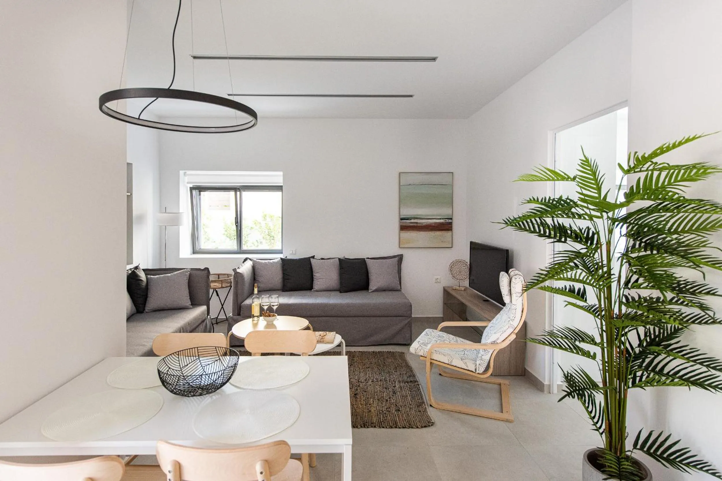 Living room in Cozy Corner Luxury Apartments