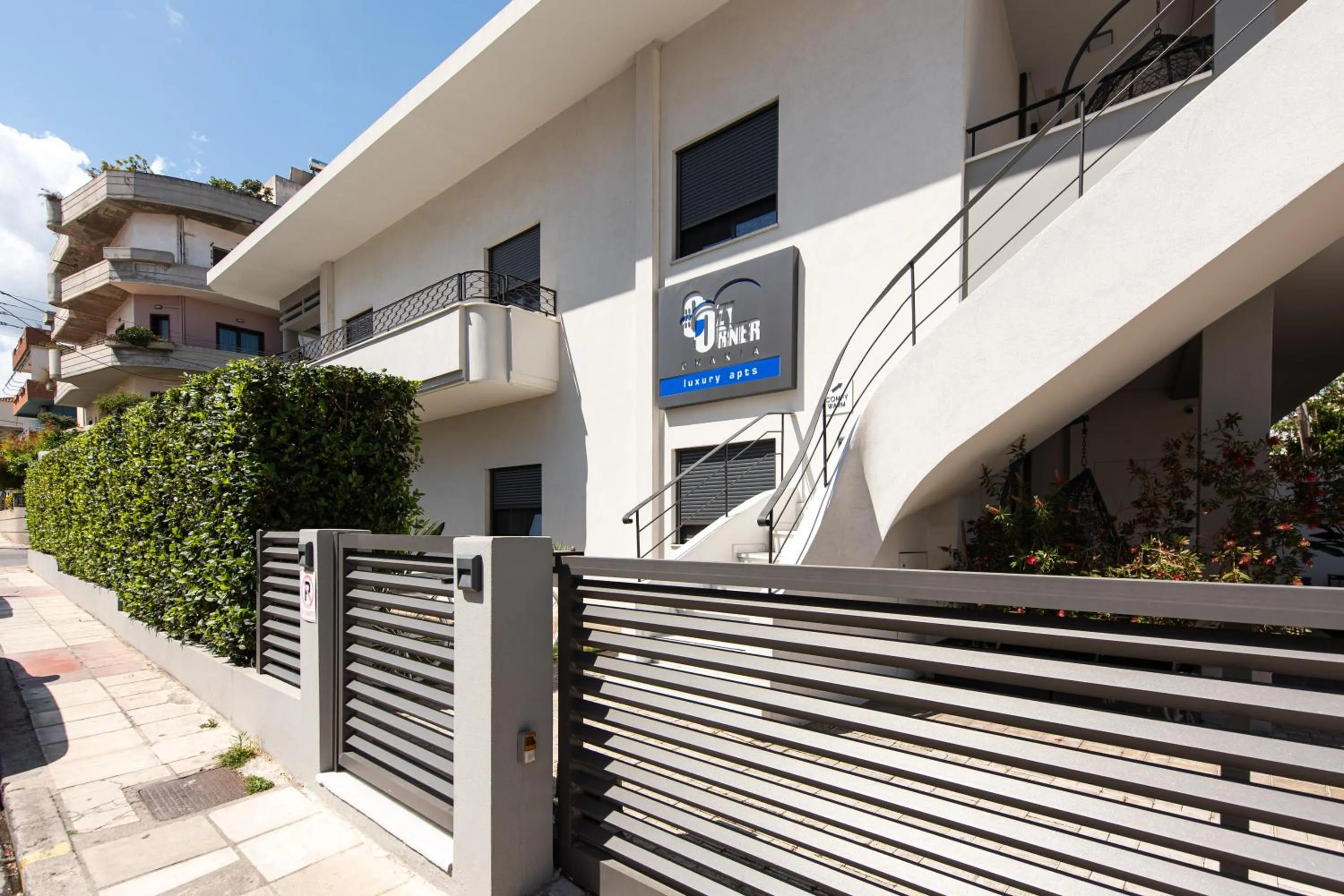 Property building in Cozy Corner Luxury Apartments