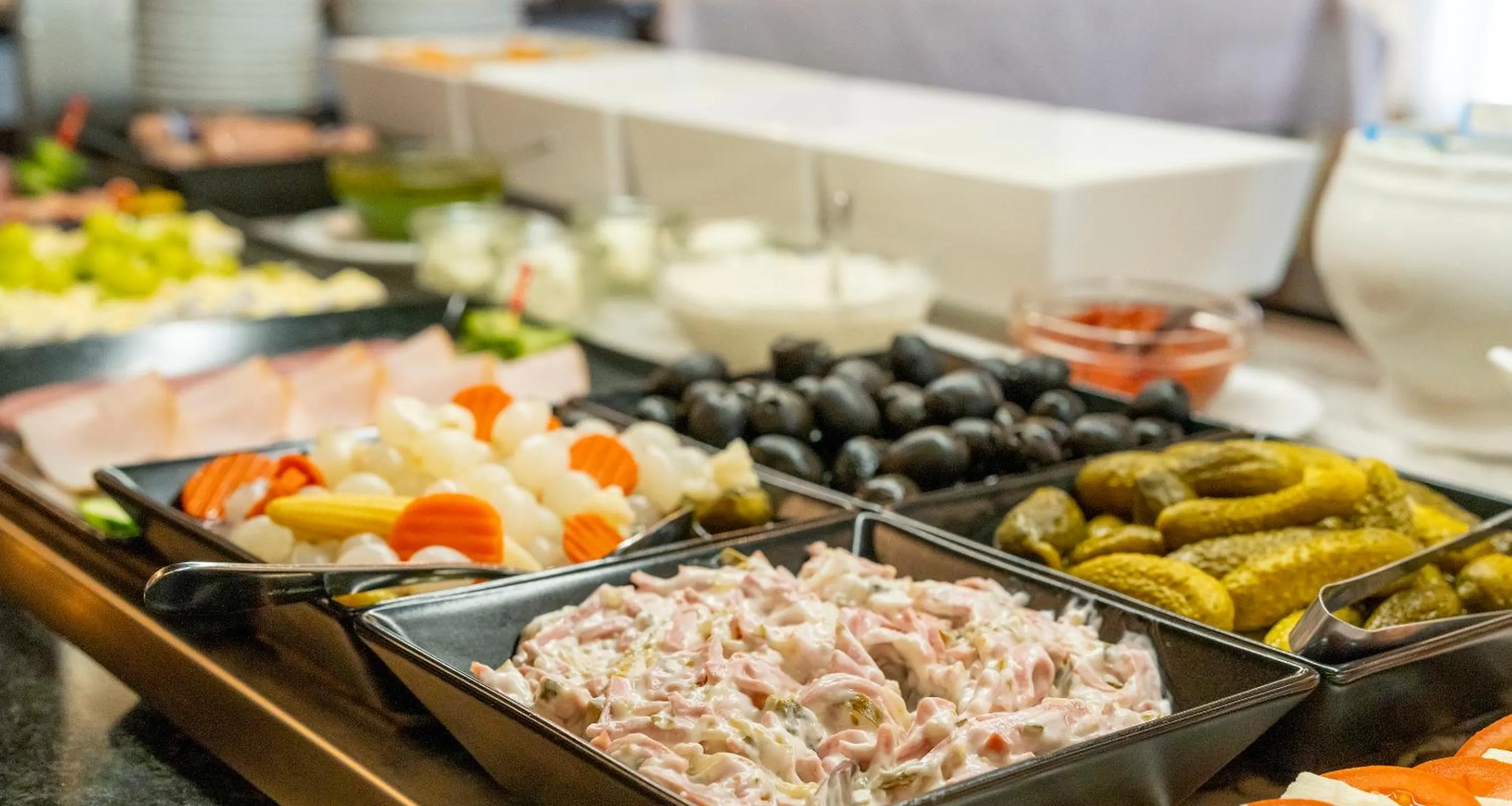 Buffet breakfast in PLAZA Hotel Föhr am Bodensee