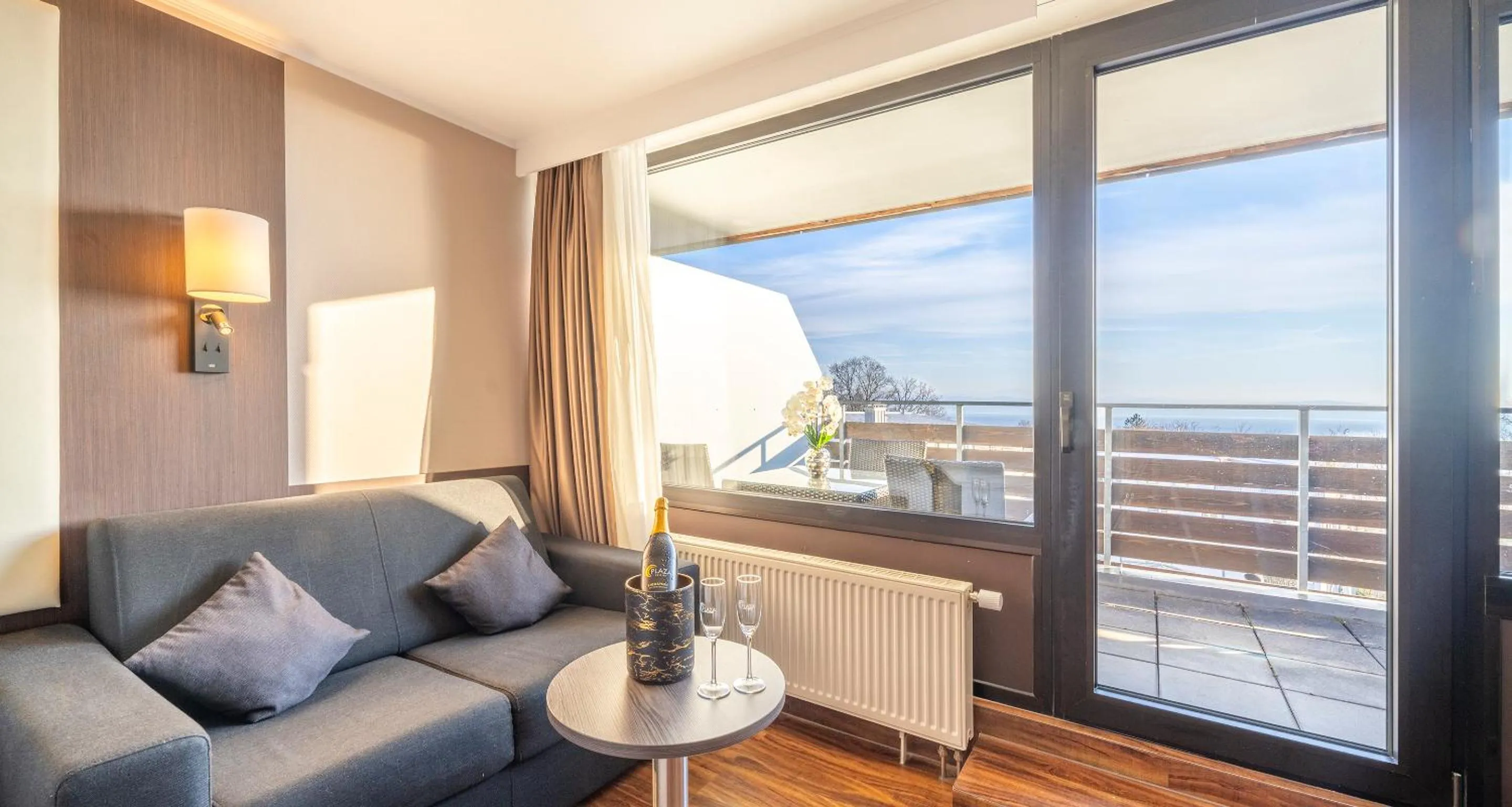 View (from property/room) in PLAZA Hotel Föhr am Bodensee