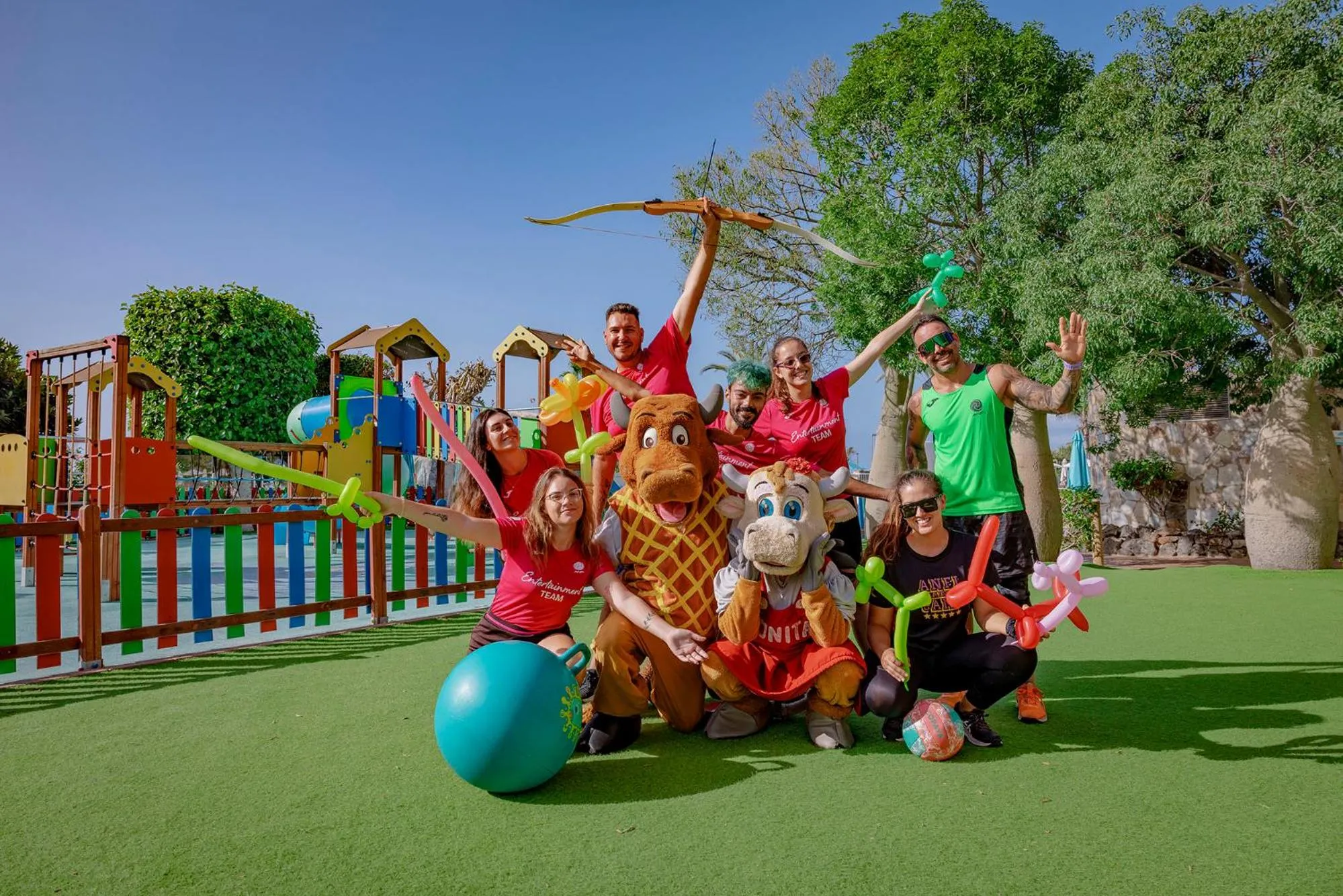 Children play ground in Anfi del Mar 2