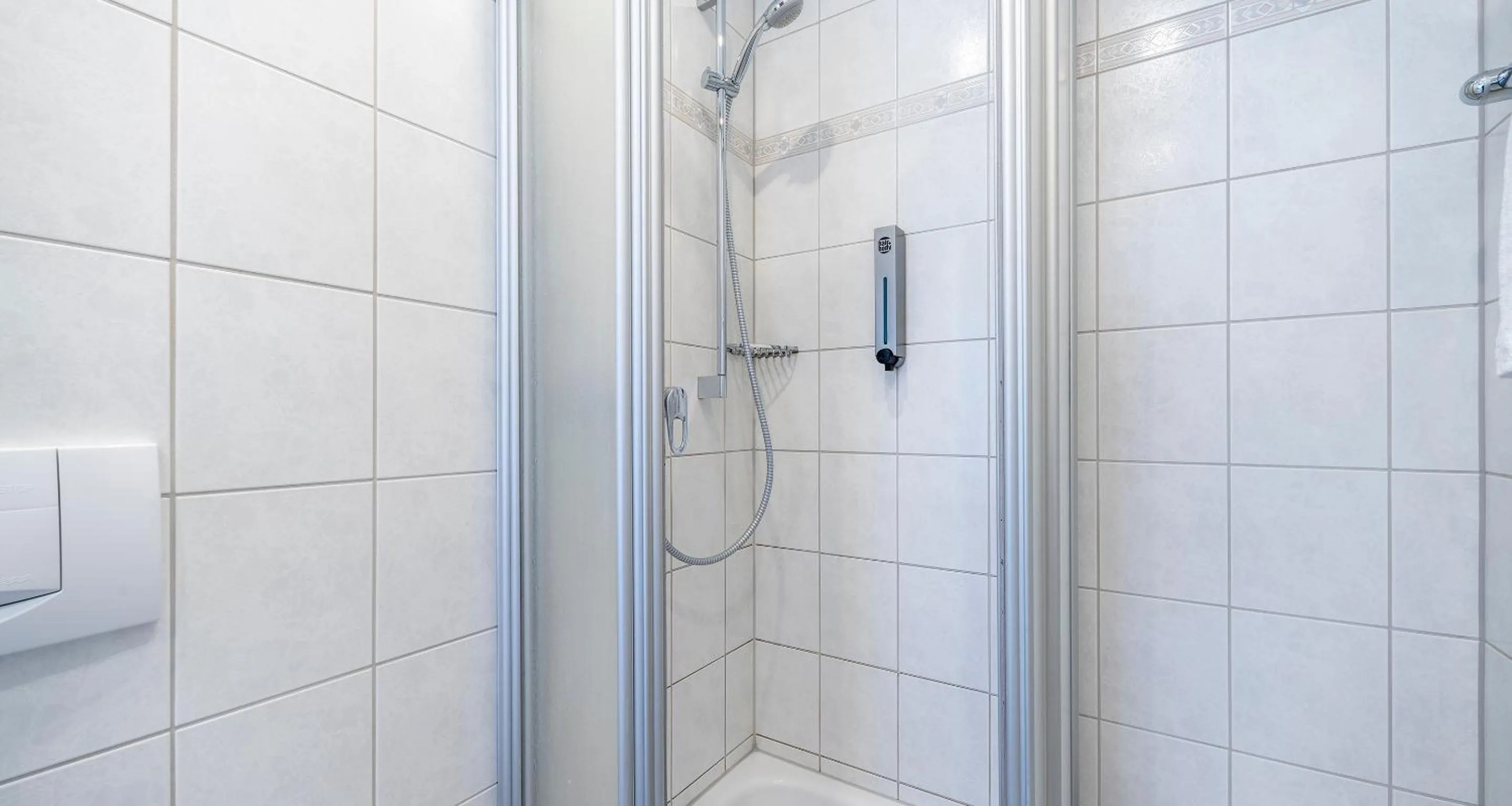Shower in PLAZA Hotel Buchhorner Hof