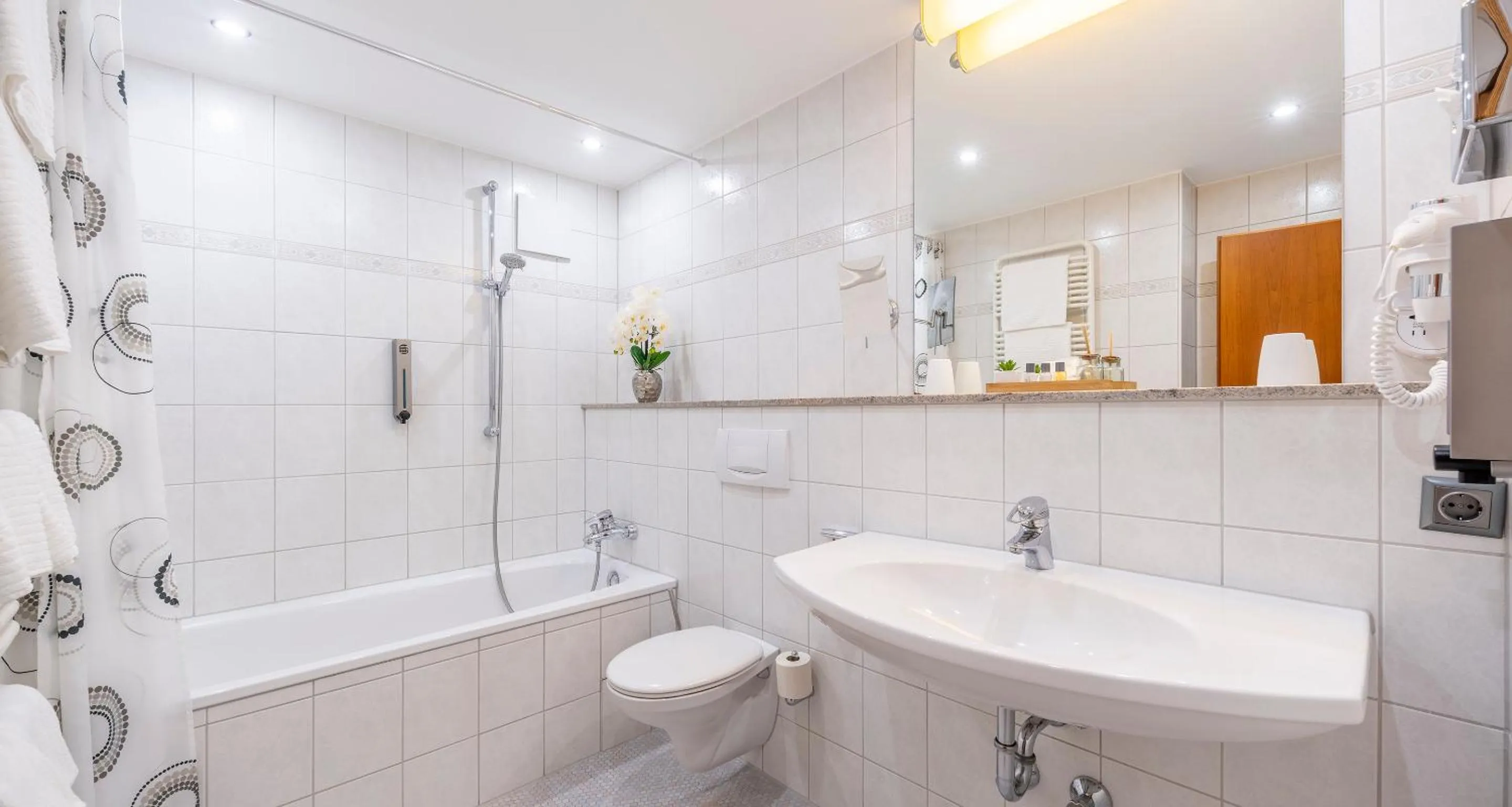 Bathroom in PLAZA Hotel Buchhorner Hof