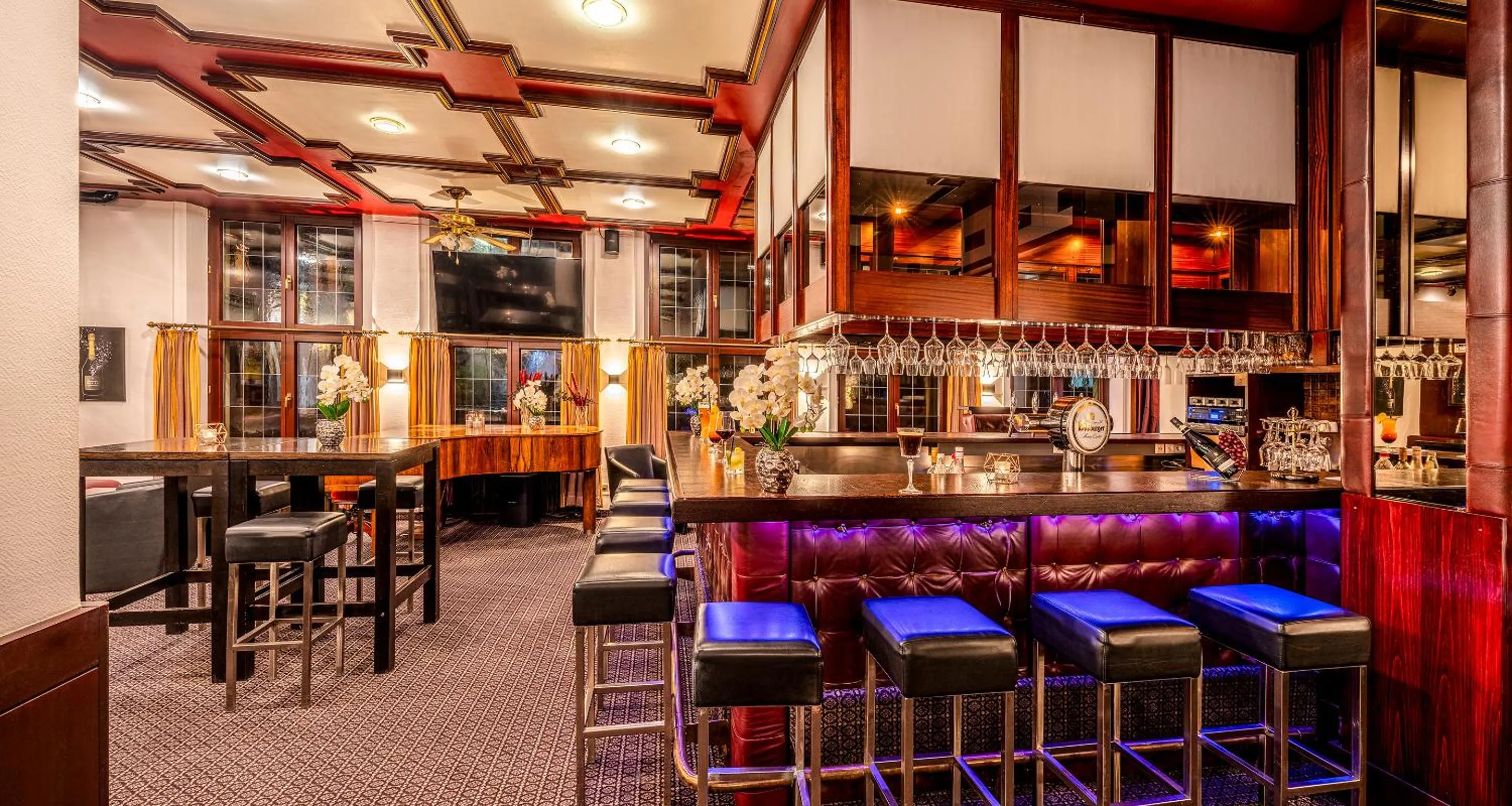 Lounge or bar in PLAZA Hotel Buchhorner Hof