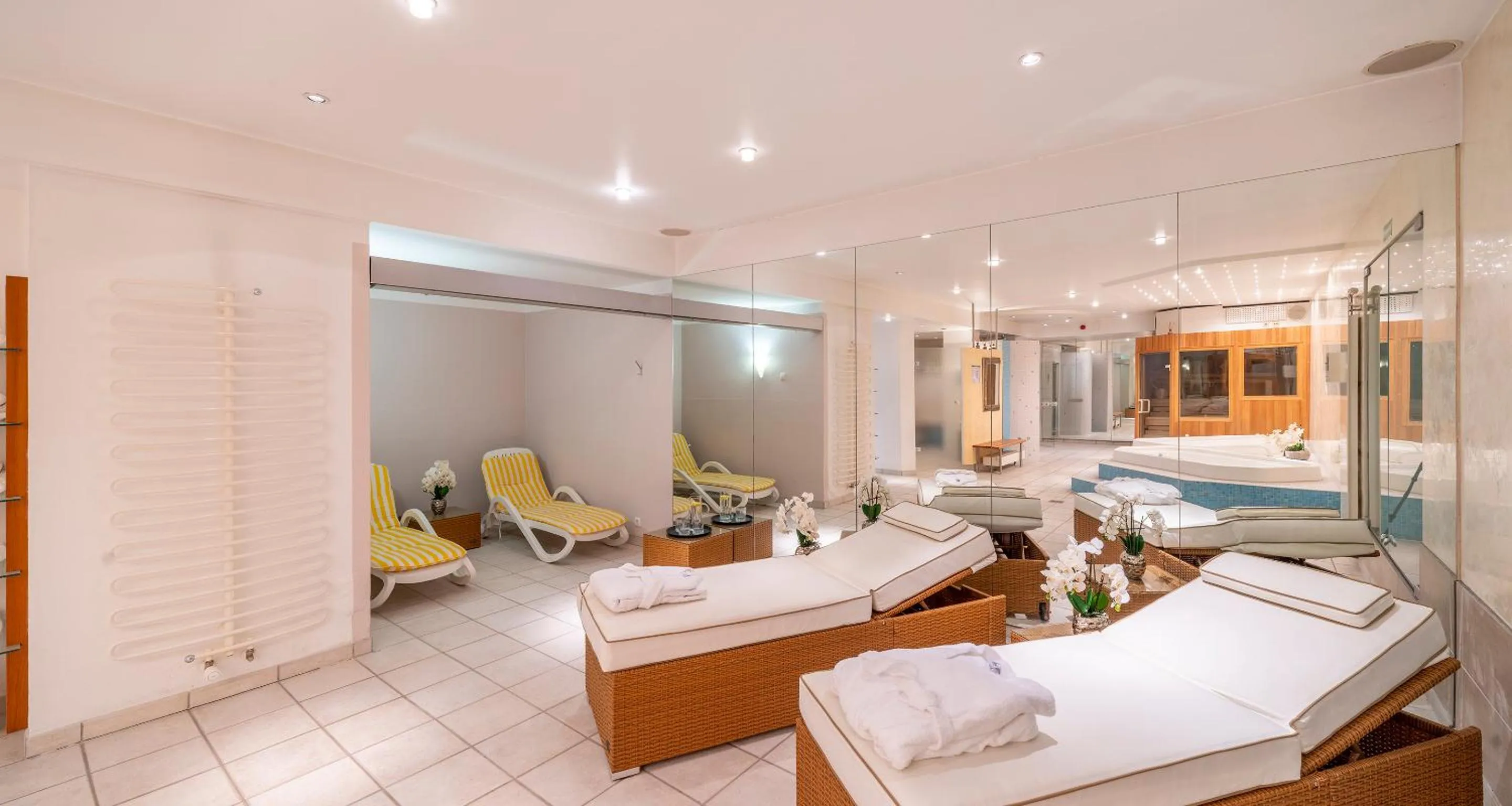 Sauna, Bed in PLAZA Hotel Buchhorner Hof