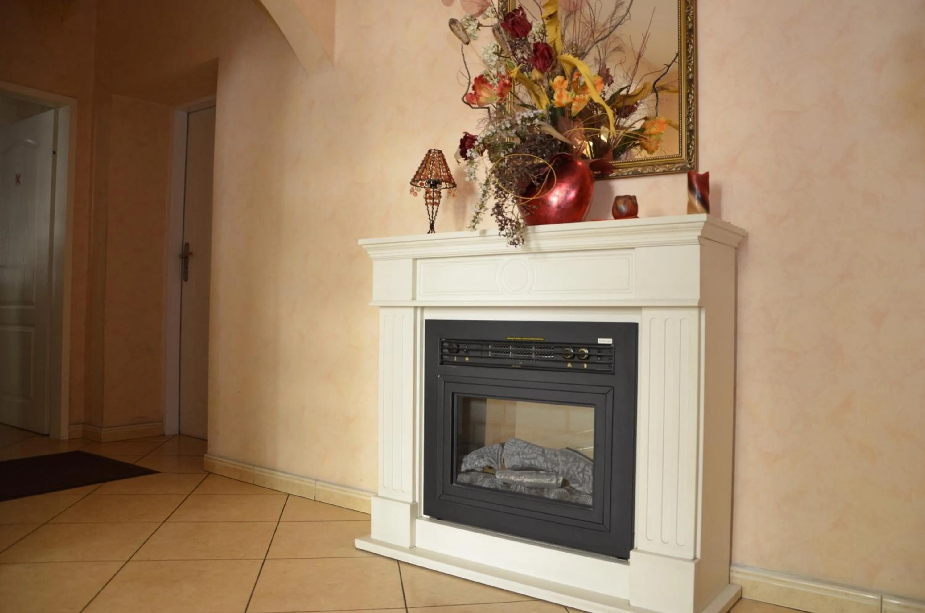 Decorative detail in Hotel Albertin