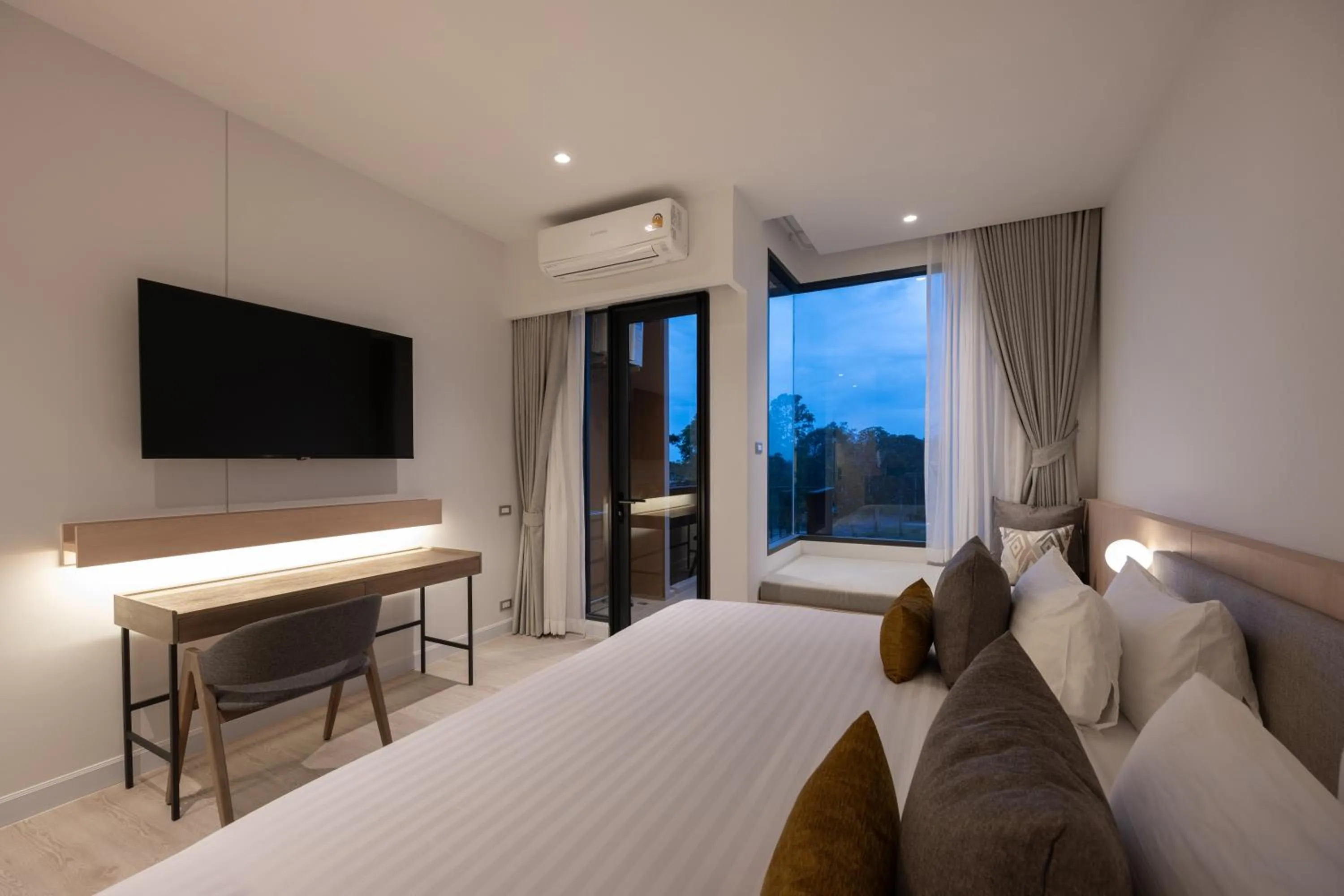 Bedroom, Bed in Sappaya Hotel By Lotus Valley Golf Resort