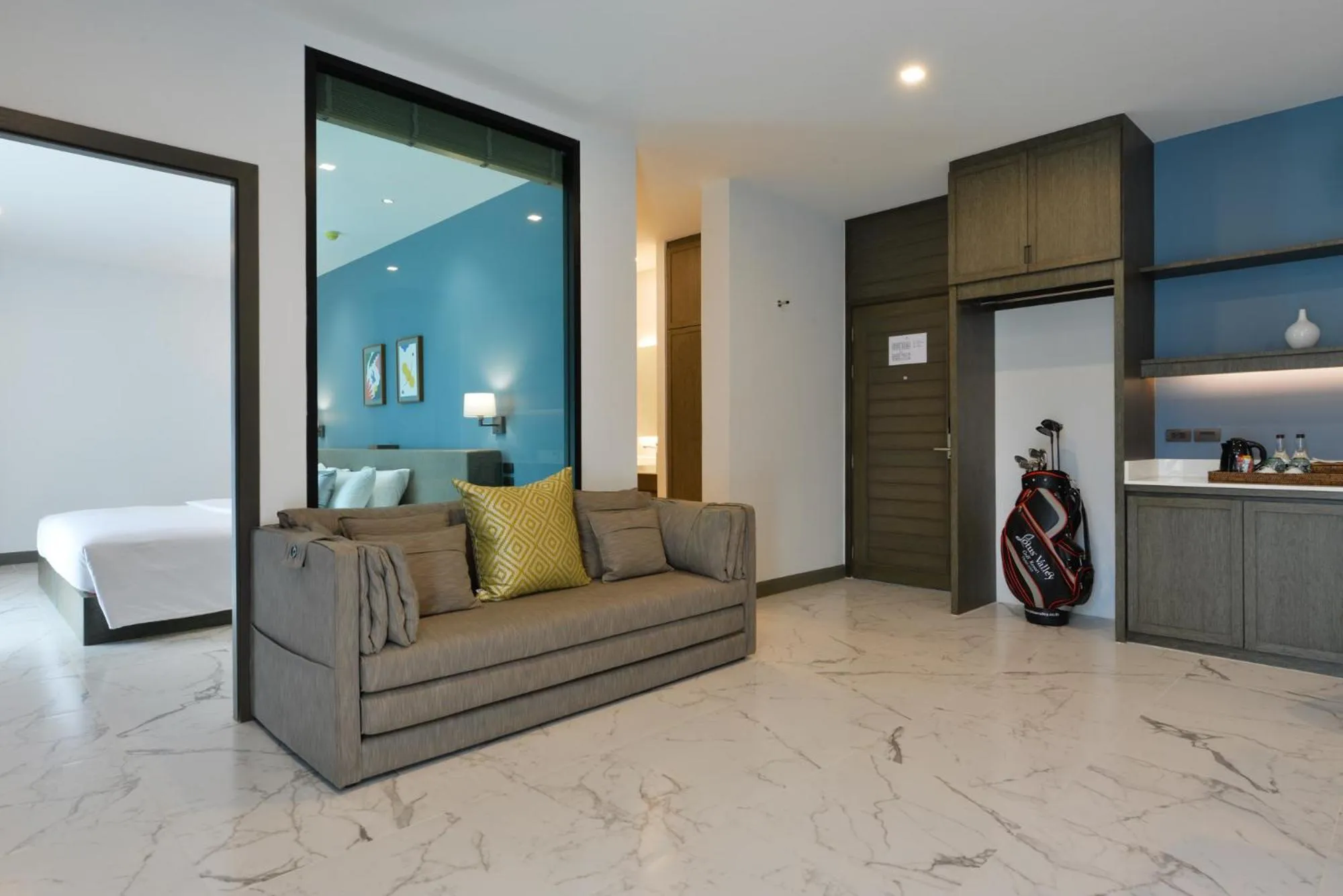 Living room in Sappaya Hotel By Lotus Valley Golf Resort